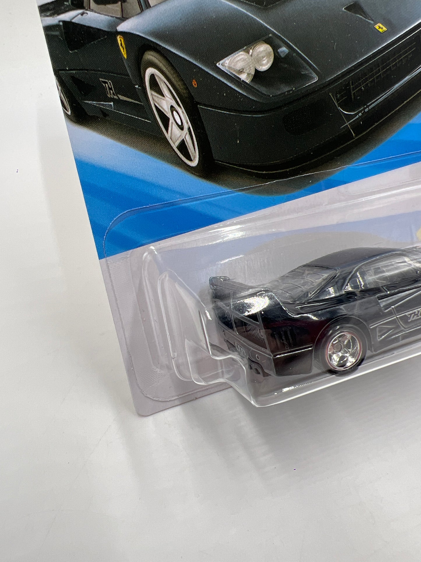 2026 Hot Wheels C Case Super Treasure Hunt #63 Ferrari F40 Competizione Black W/Protector