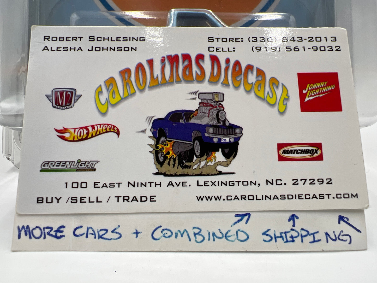 2020 Hot Wheels Car Culture Vintage Oil #2 83 Chevy Silverado Gulf Blue W/Protector