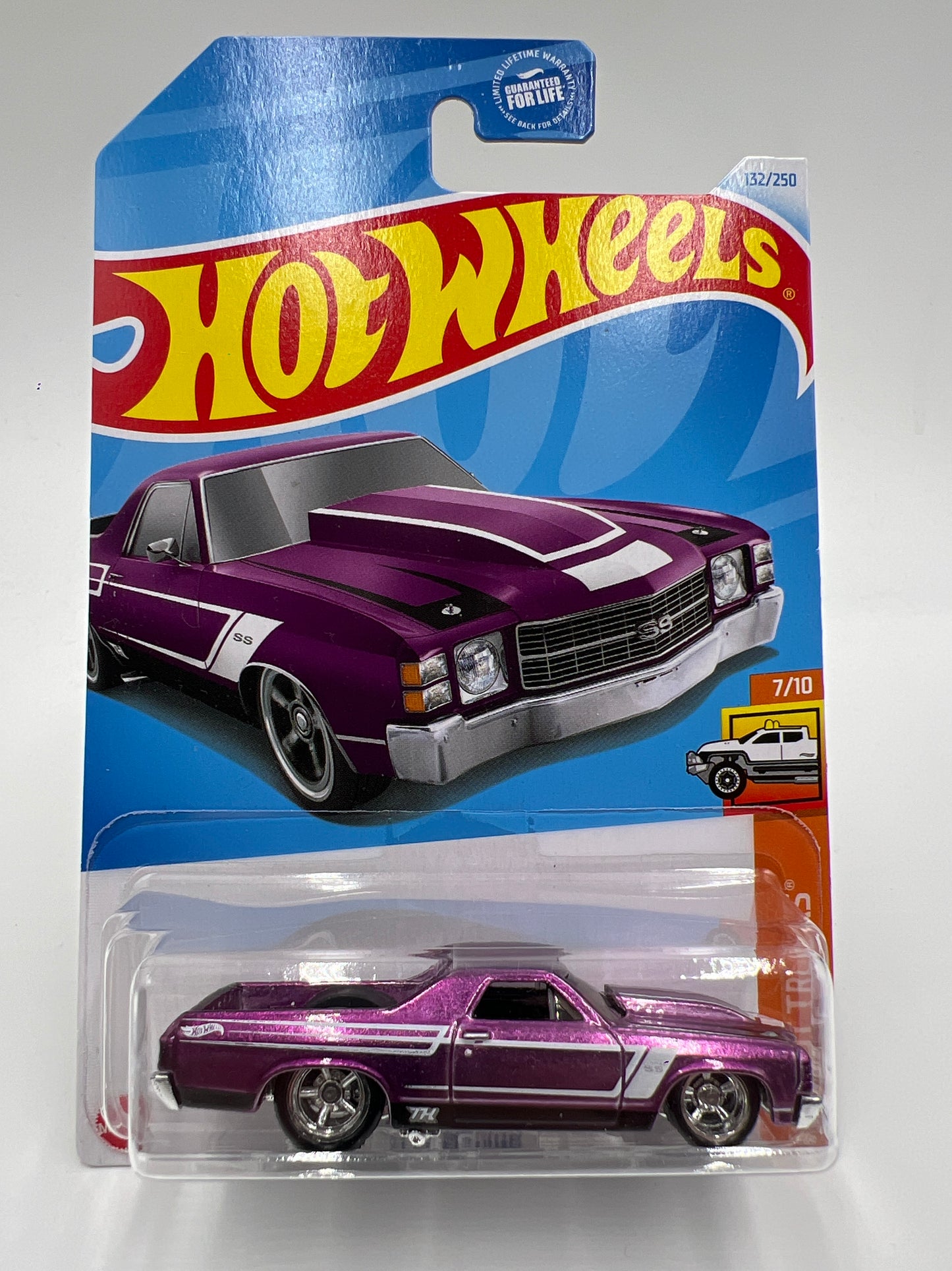 2024 Hot Wheels F Case Super Treasure Hunt #132 72 El Camino Purple W/Protector #2
