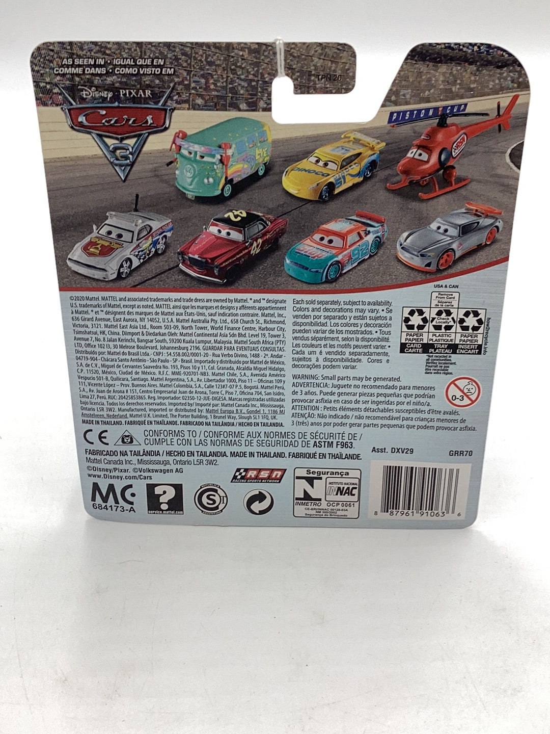 2021 Disney Pixar Cars Metal series Ducky Fauntleroy 138B