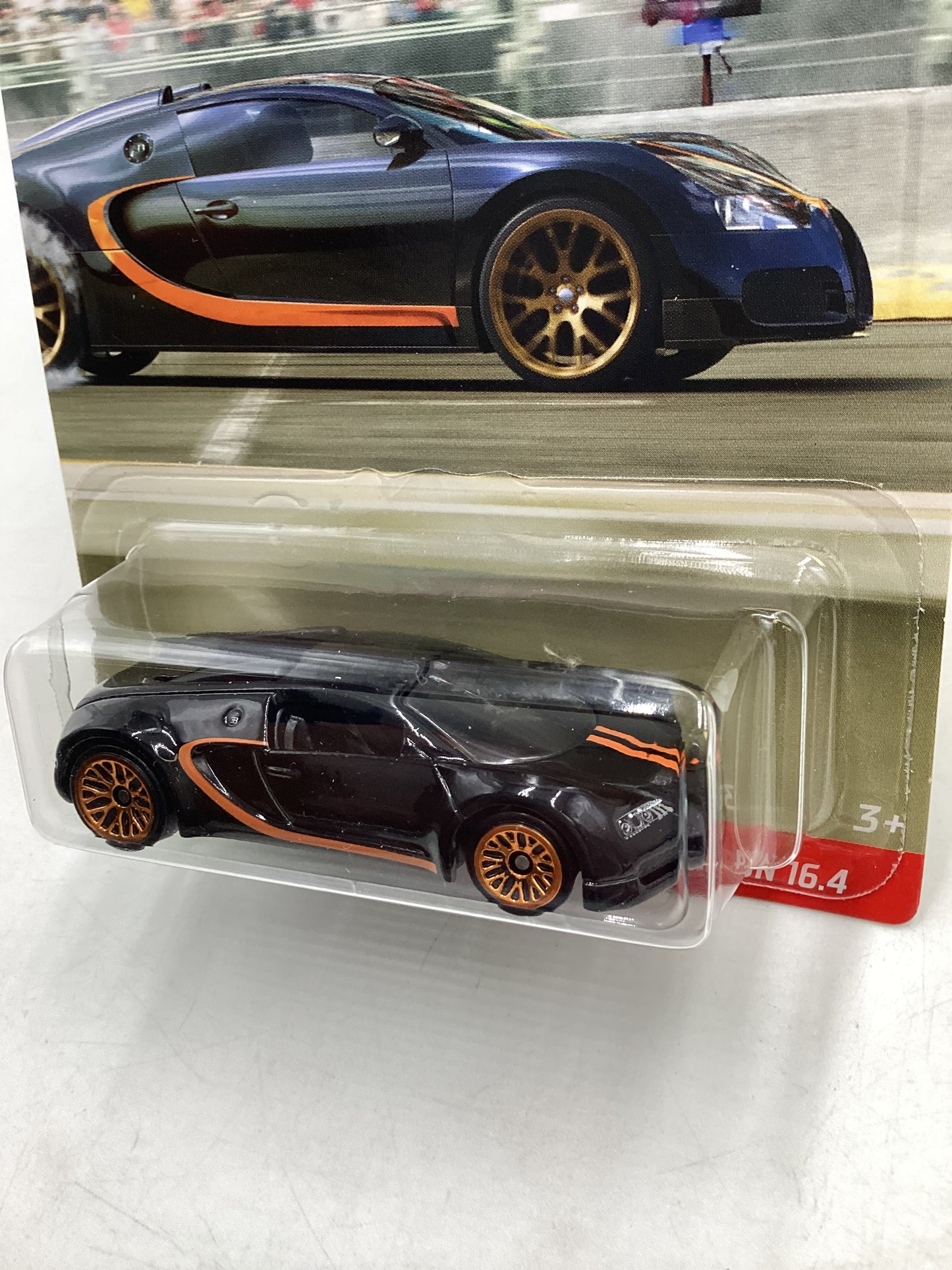 2020 Hot wheels 1/4 Mile Finals 5/5 Bugatti Veyron 16.4 156C