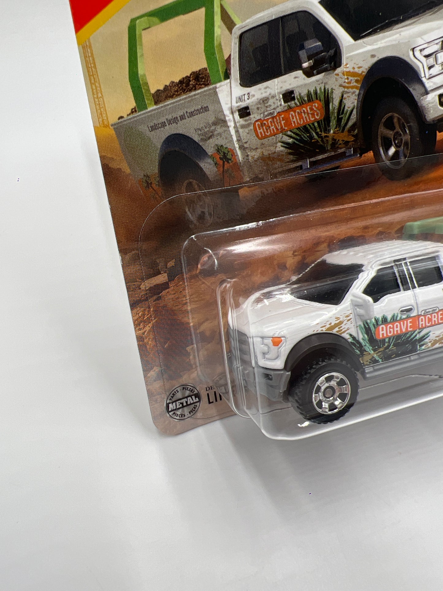 2025 Matchbox #113 2015 Ford F-150 Contractor Truck White 216C