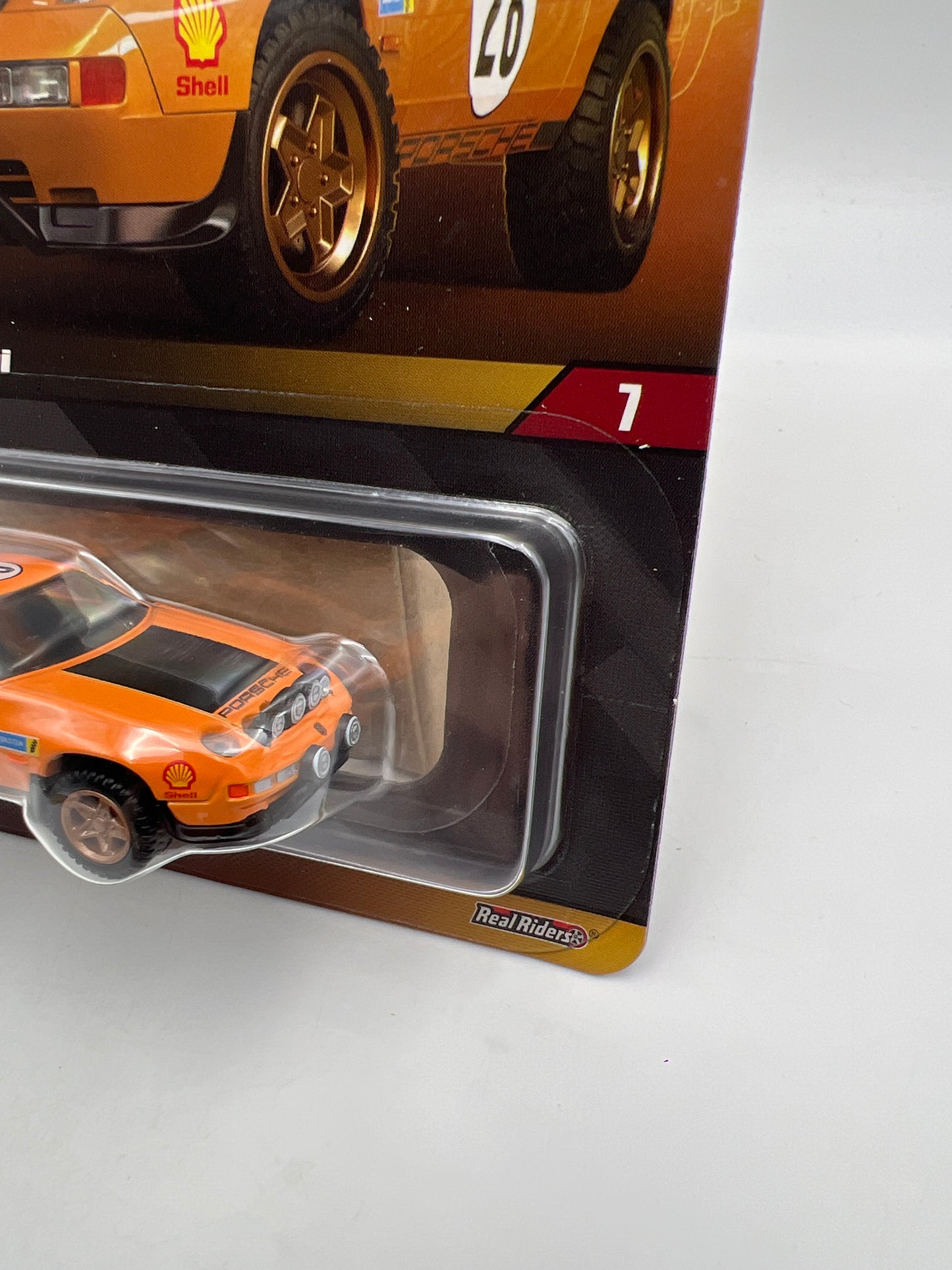 Hot Wheels RLC Elite 64 #7 Porsche 928 Safari Orange W/Protector