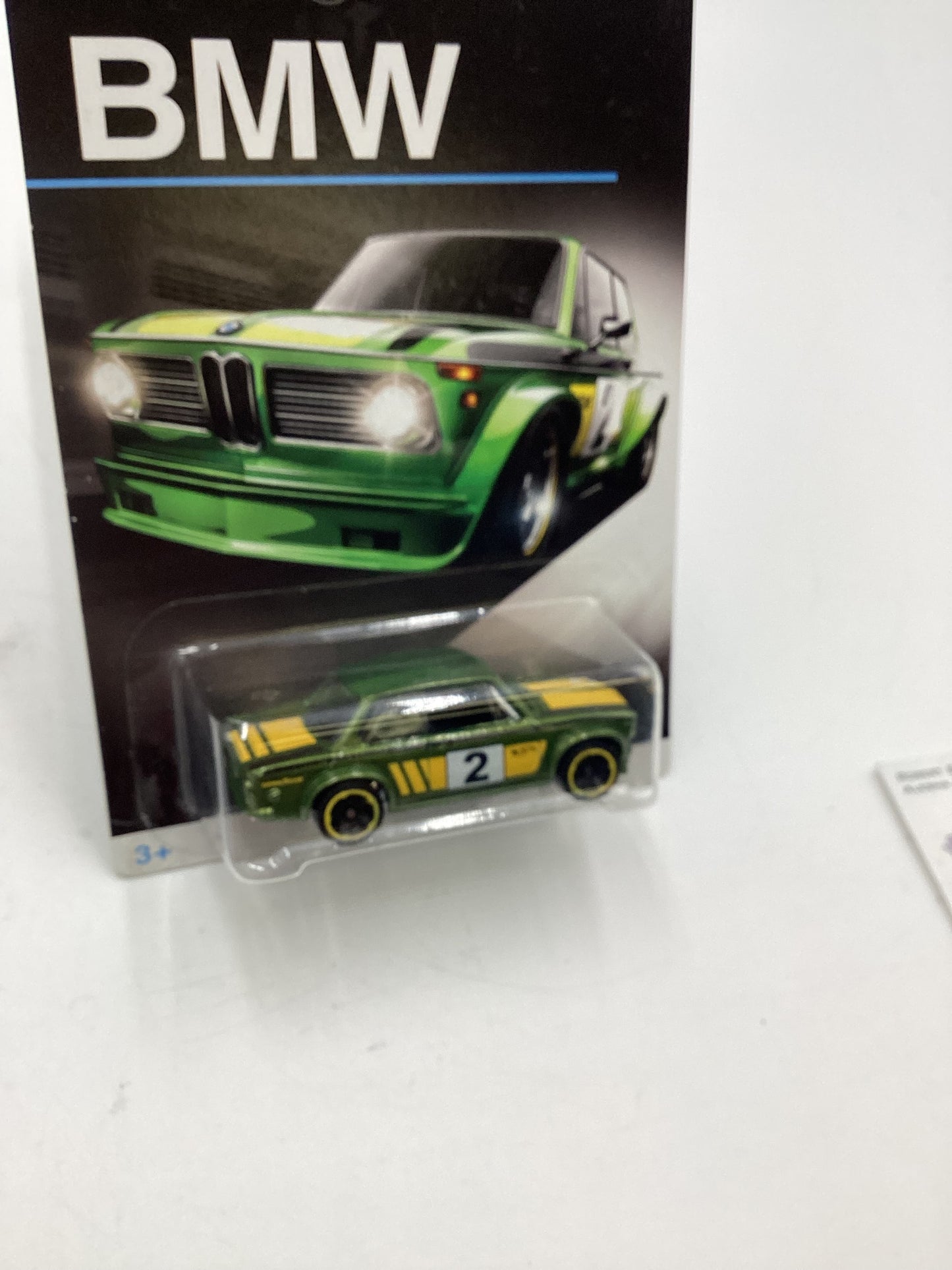 Hot Wheels BMW Series #4 BMW 2002 Green Walmart Exclusive 152D