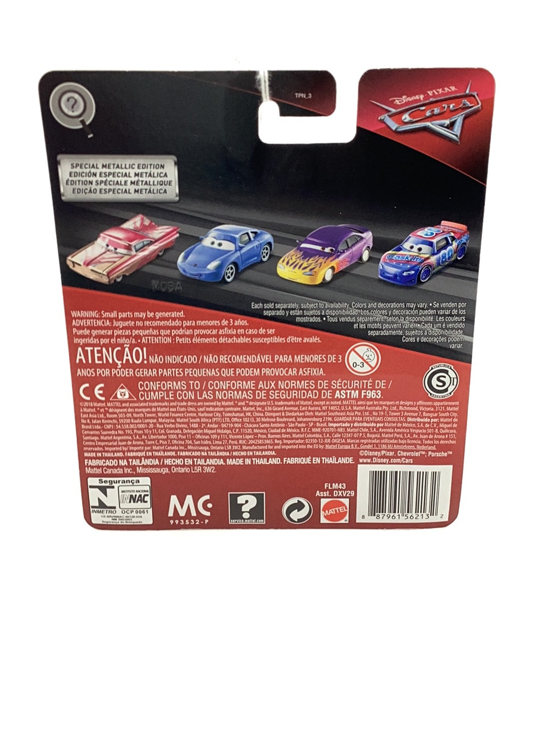 Disney Pixar Cars Scavenger Hunt series Metallic Shannon Spokes Chase 141A