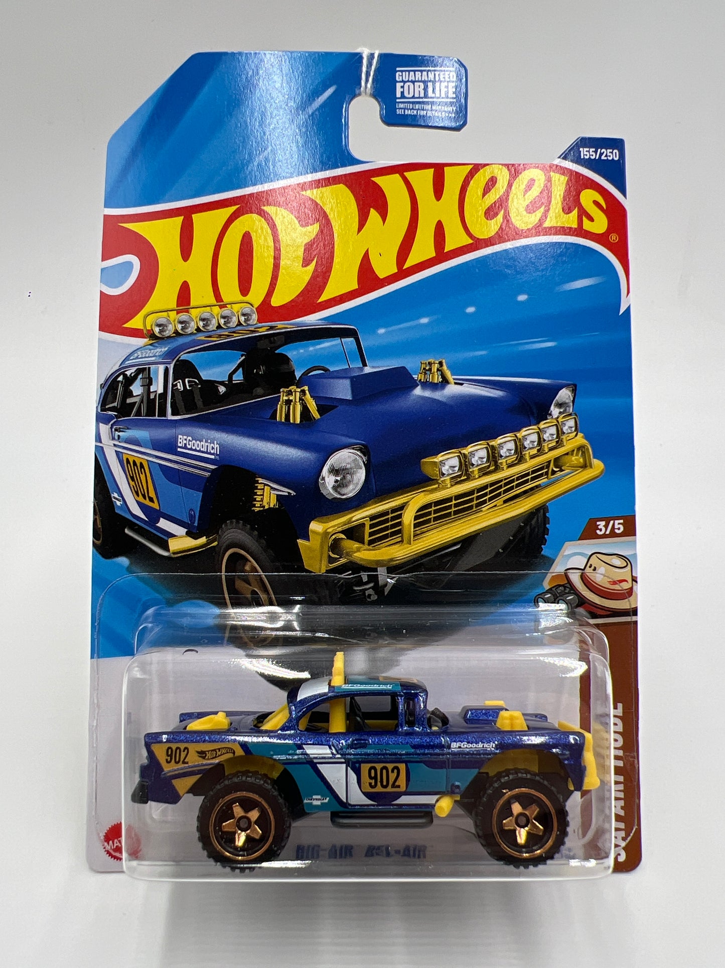 2025 Hot Wheels M Case Safari Mode #155 Big-Air Bel-Air Blue 7i