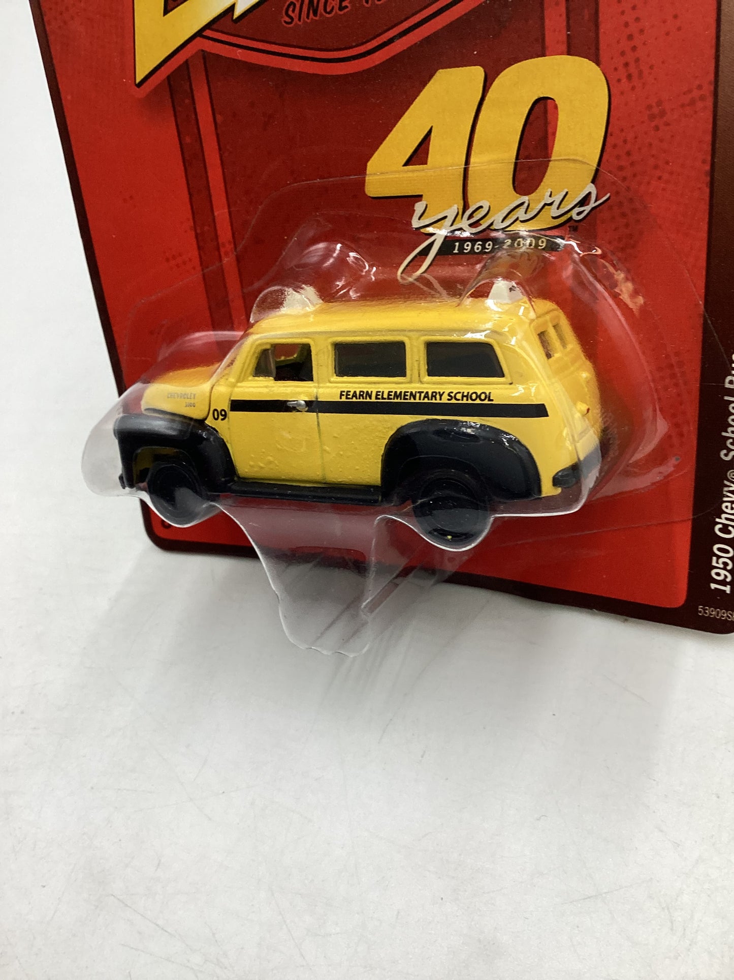 Johnny Lightning 40 Years 1950 Chevy School Bus 227H