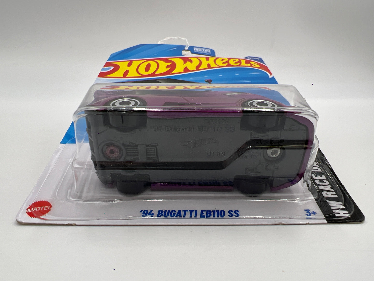 2025 Hot Wheels L Case Race Day #221 94 Bugatti EB110 SS Purple 102C