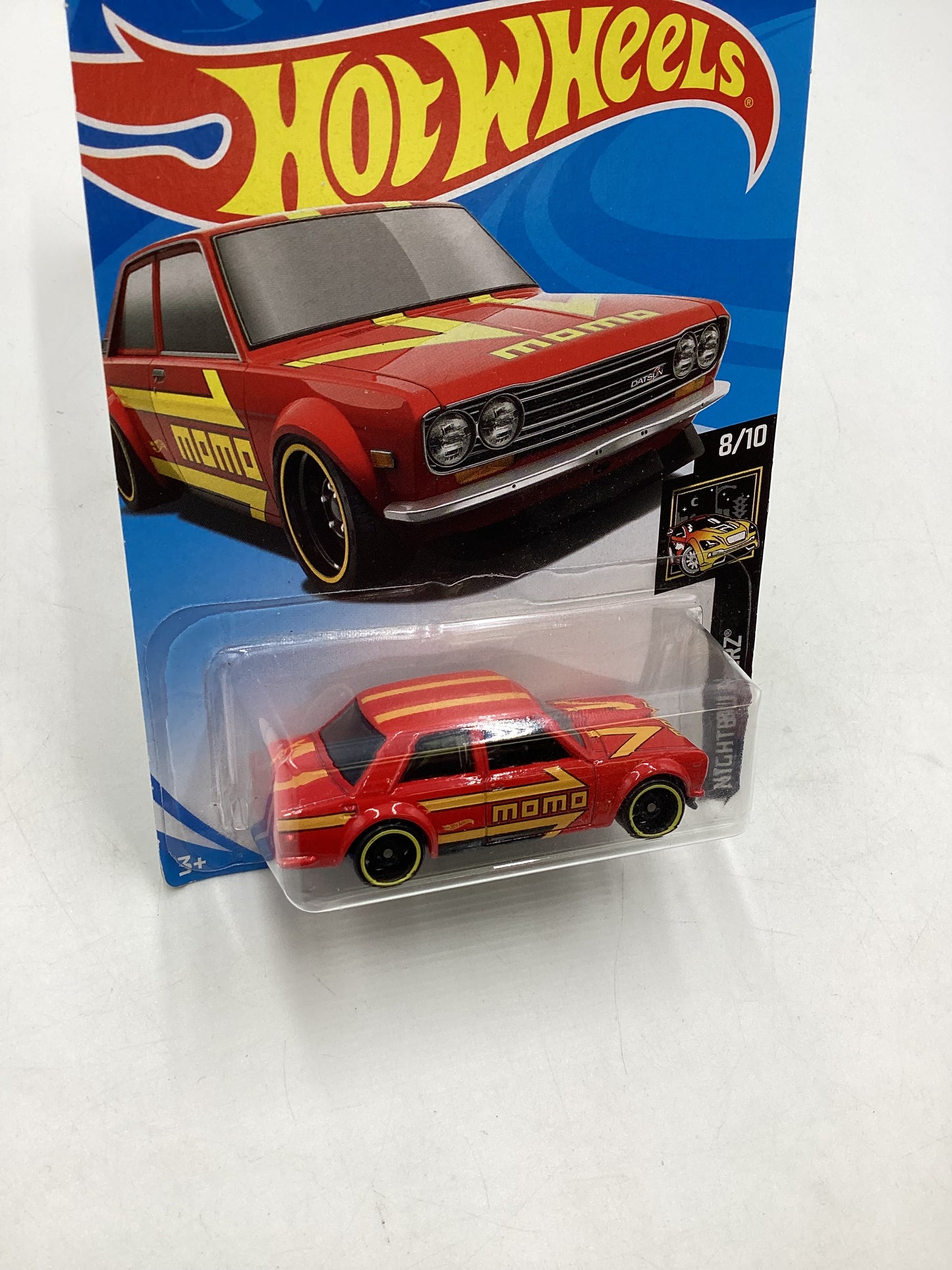 2019 Hot Wheels #97 71 Datsun 510 Momo Red 87H