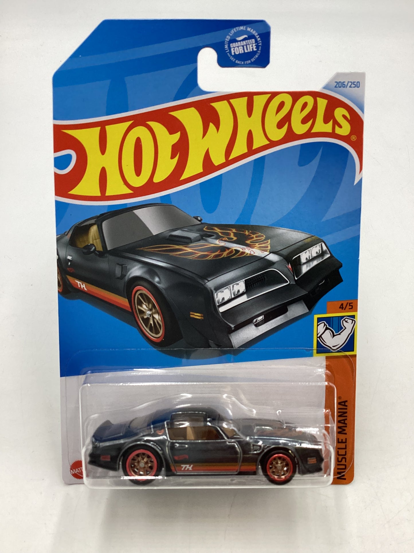 2024 Hot Wheels Super Treasure Hunt #206 77 Pontiac Firebird T/A with protector