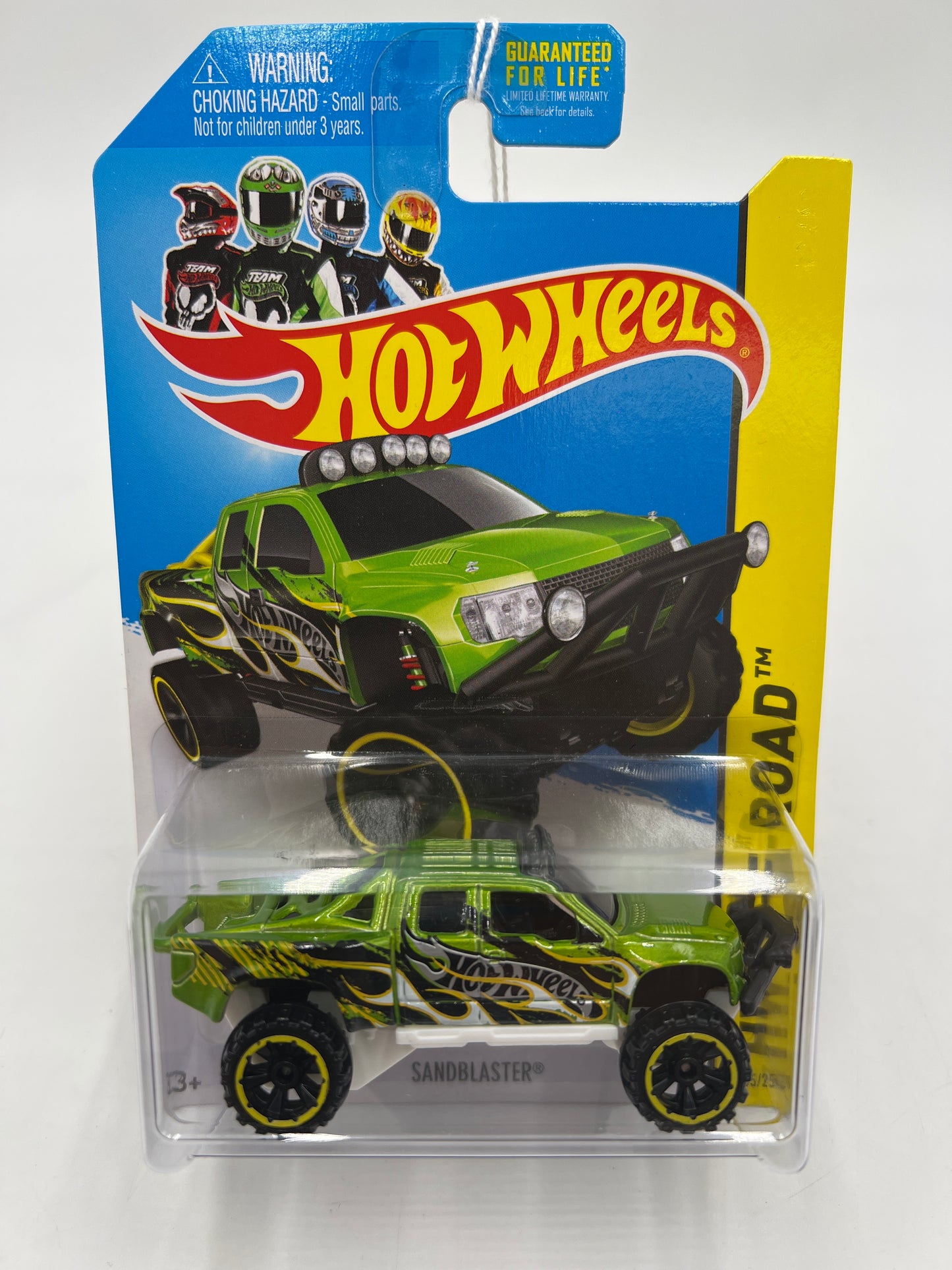 2014 Hot Wheels Off-Road #135 Sandblaster Green 35C