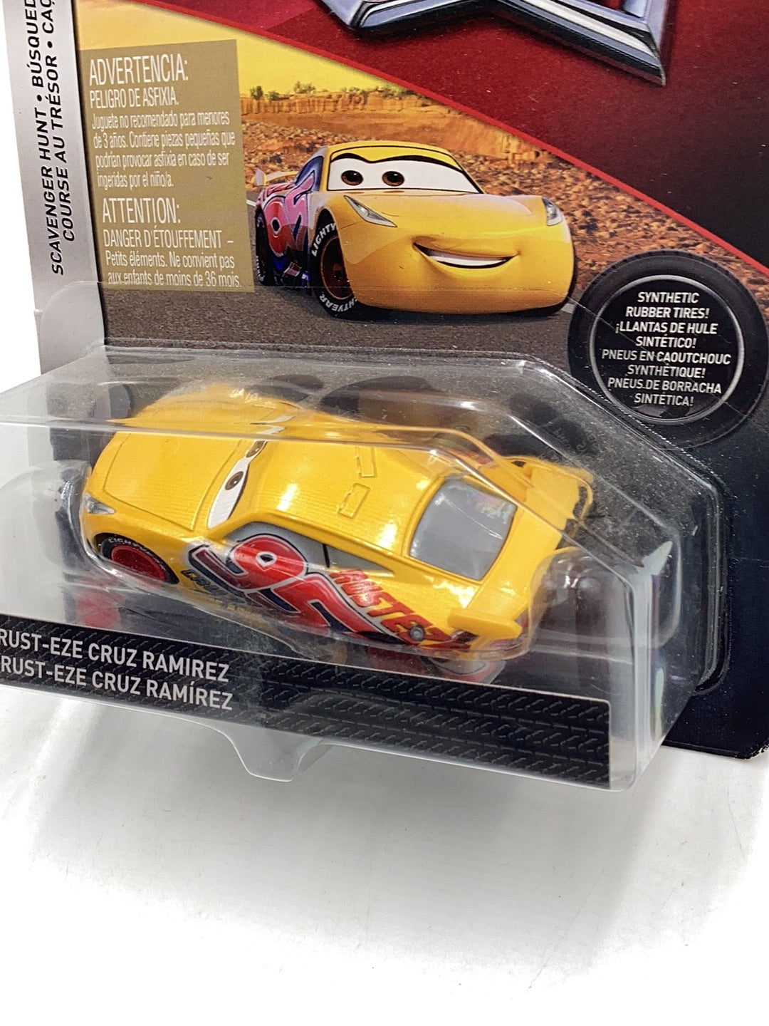 Disney Pixar Cars Scavenger Hunt series Rust-Eze Cruz Ramirez Chase 142A