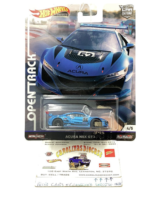 Hot Wheels Open Track #4 Acura NSX GT3