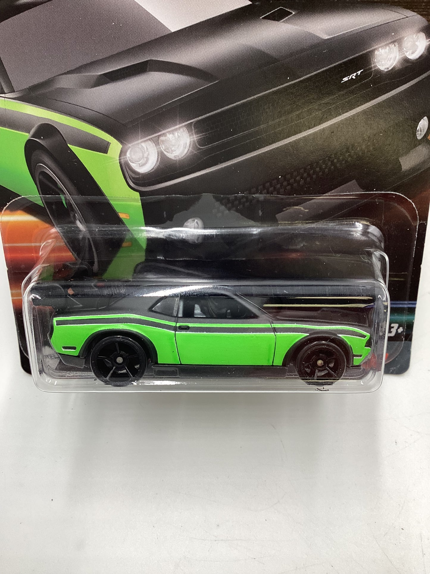 2023 Hot Wheels Fast and Furious Series 2 #7 Dodge Challenger Drift Car Green 69C