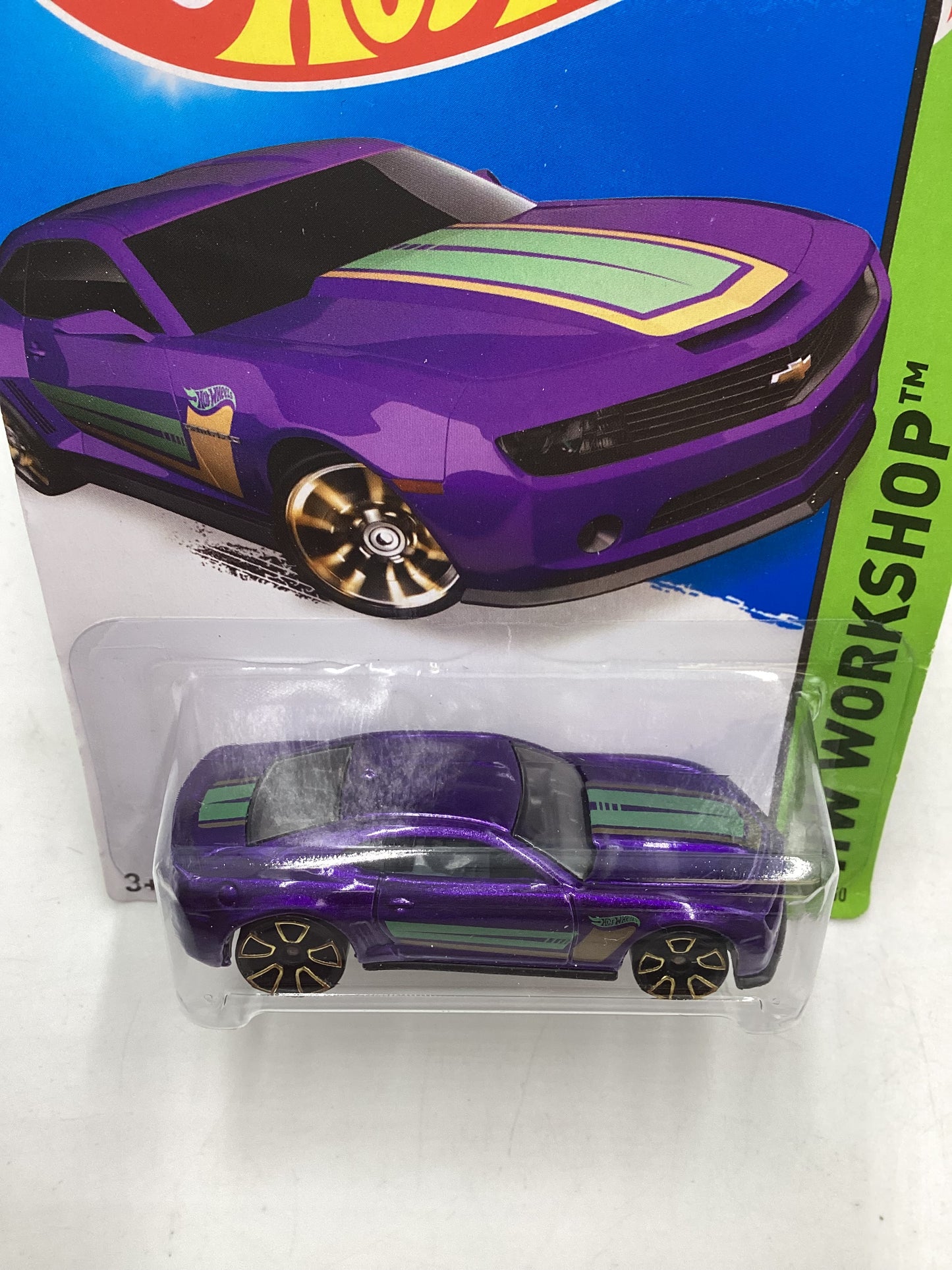 2015 Hot Wheels Workshop #232 13 Hot Wheels Chevy Camaro Special Edition 5H