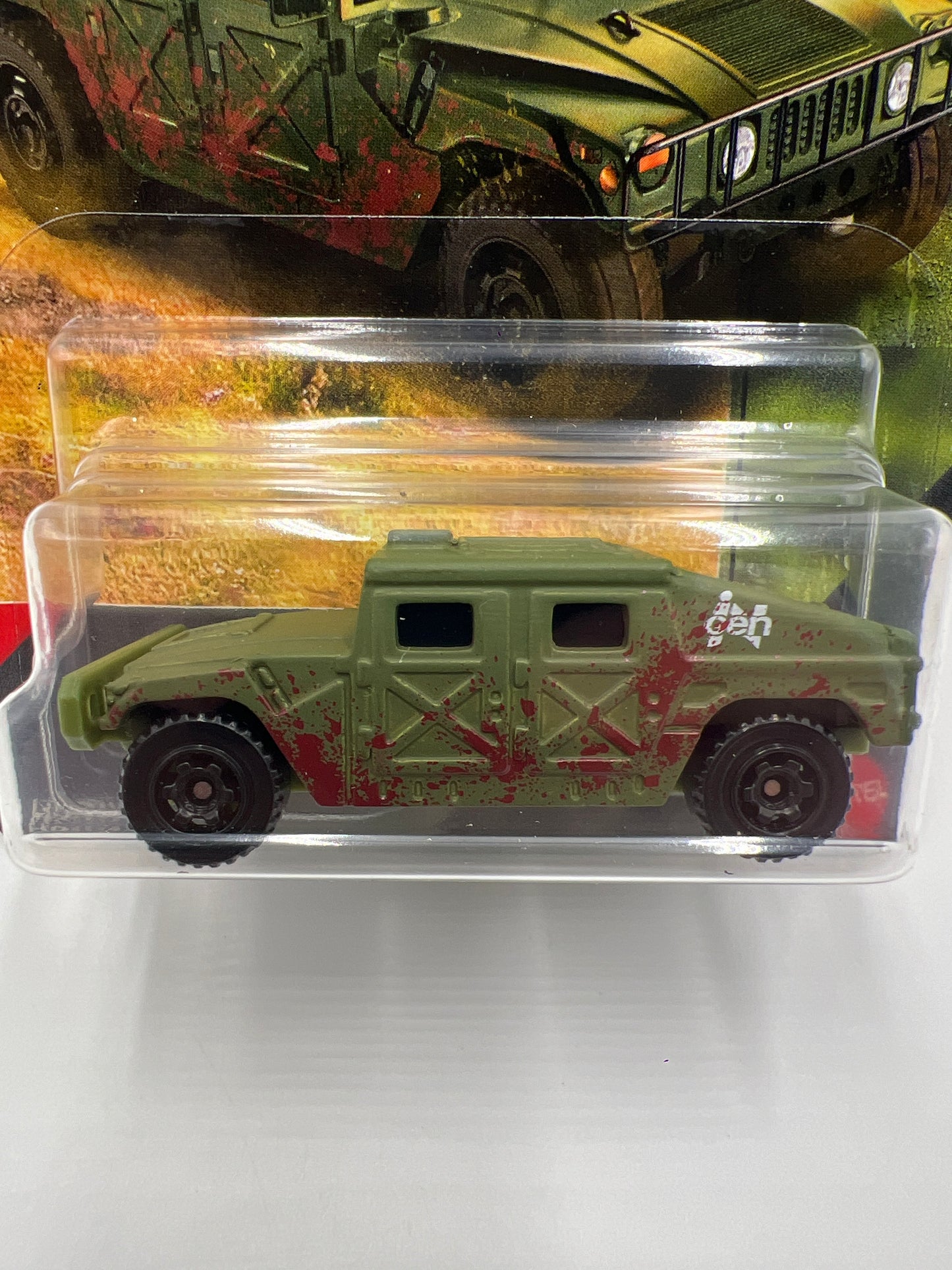 2025 Matchbox Jurassic World Rebirth Humvee Green 161R