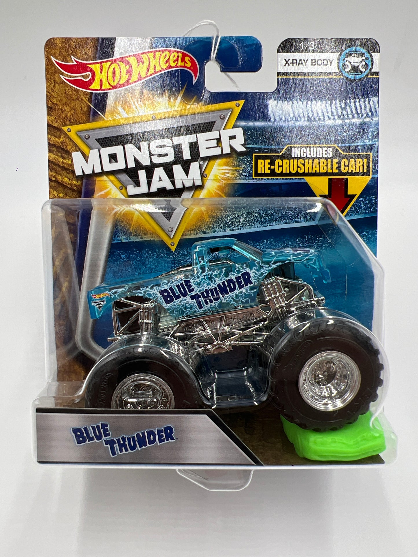 Hot Wheels Monster Jam X-Ray Body #1 Blue Thunder 130A