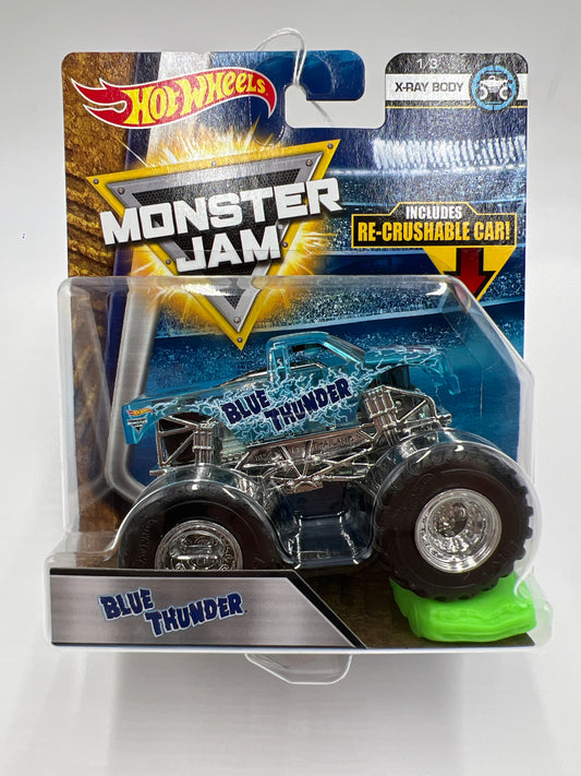 Hot Wheels Monster Jam X-Ray Body #1 Blue Thunder 130A