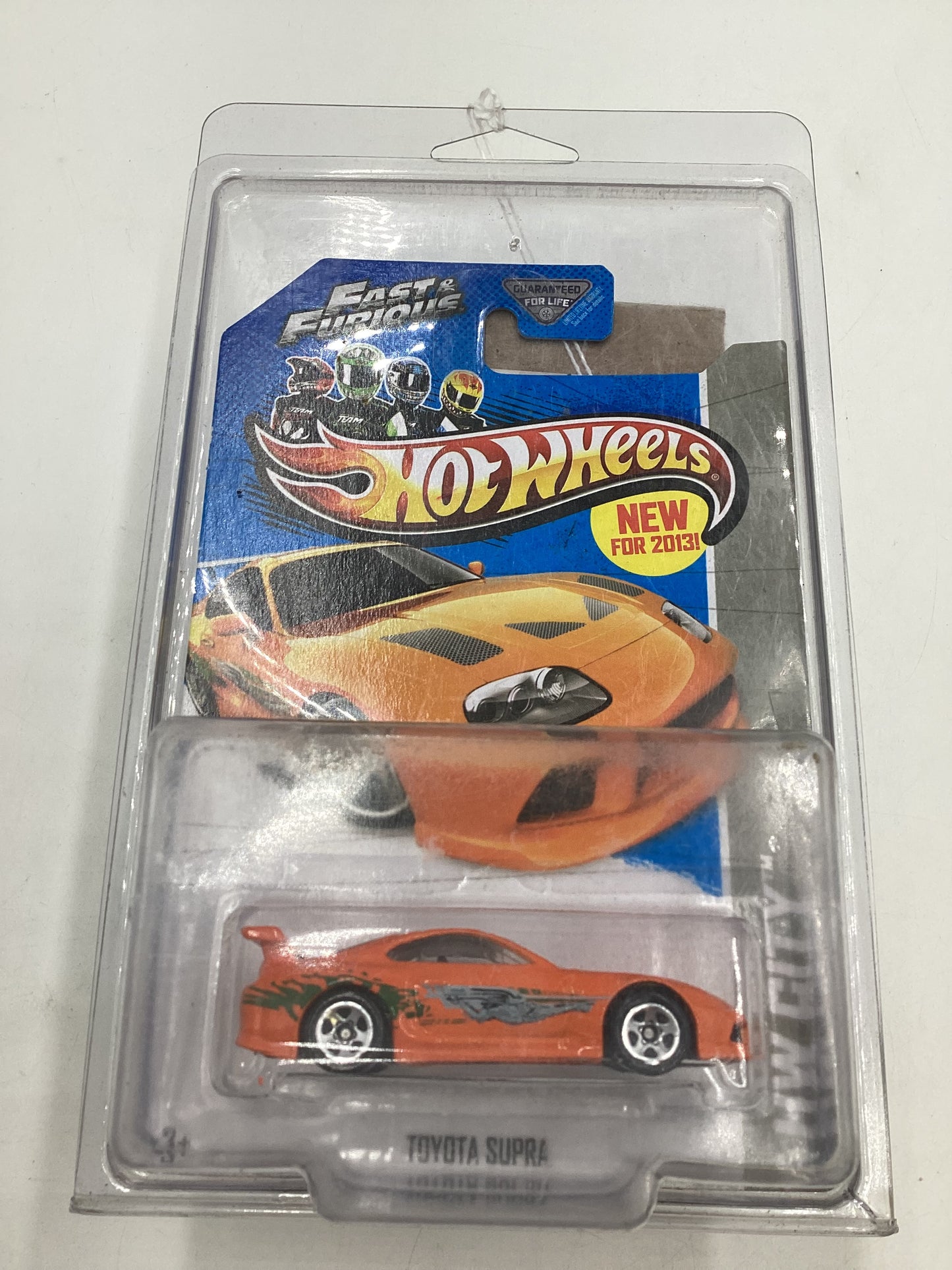 2013 Hot wheels Fast and furious #005 Toyota Supra with protector