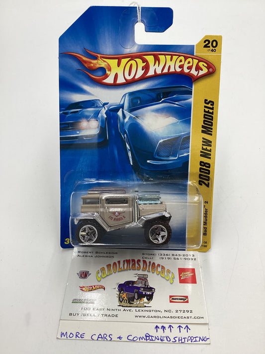 2008 Hot Wheels New Models #20 Bad Mudder 2 Tan 110i