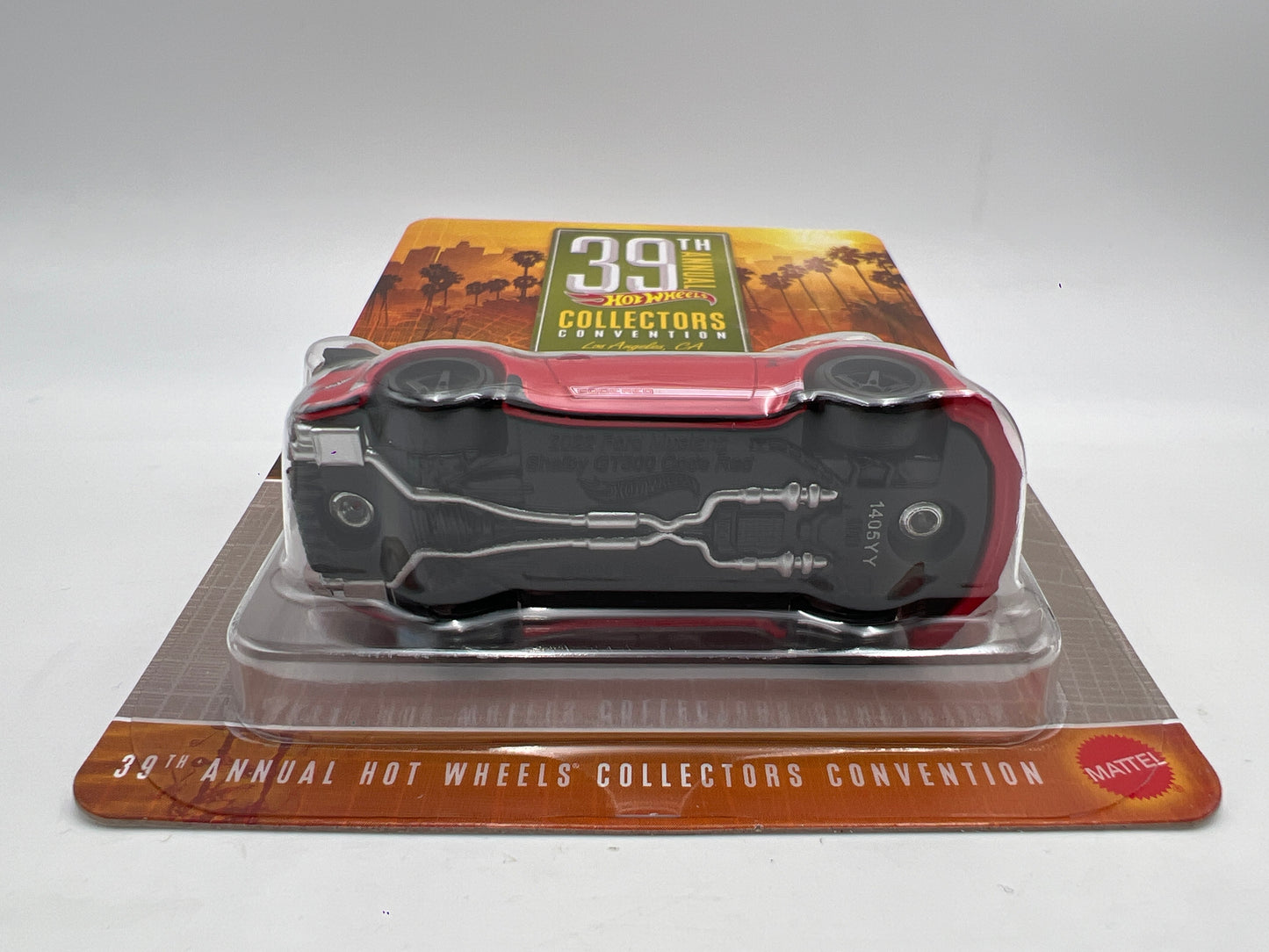 2025 Hot Wheels 39th Collectors Convention 2022 Ford Mustang Shelby GT500 Code Red W/Protector