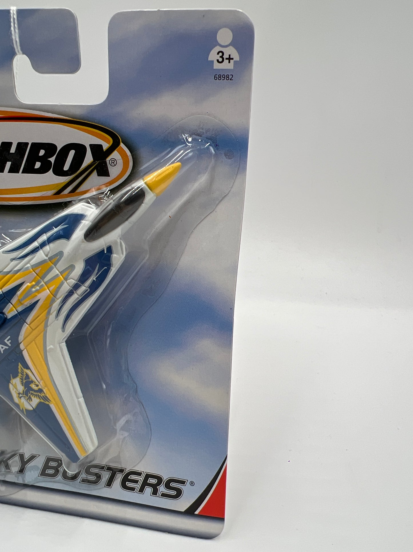 Matchbox Sky Busters Stealth Fighter MBAF Blue/White OO7