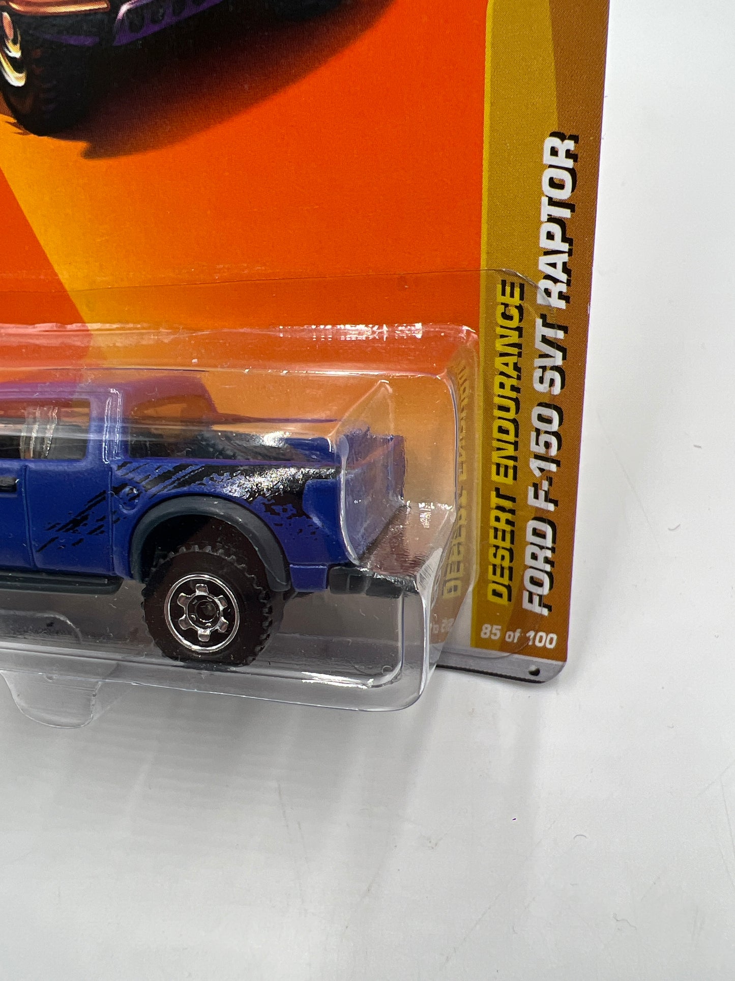 Matchbox #85 Desert Endurance Ford F150 SVT Raptor Blue 30D