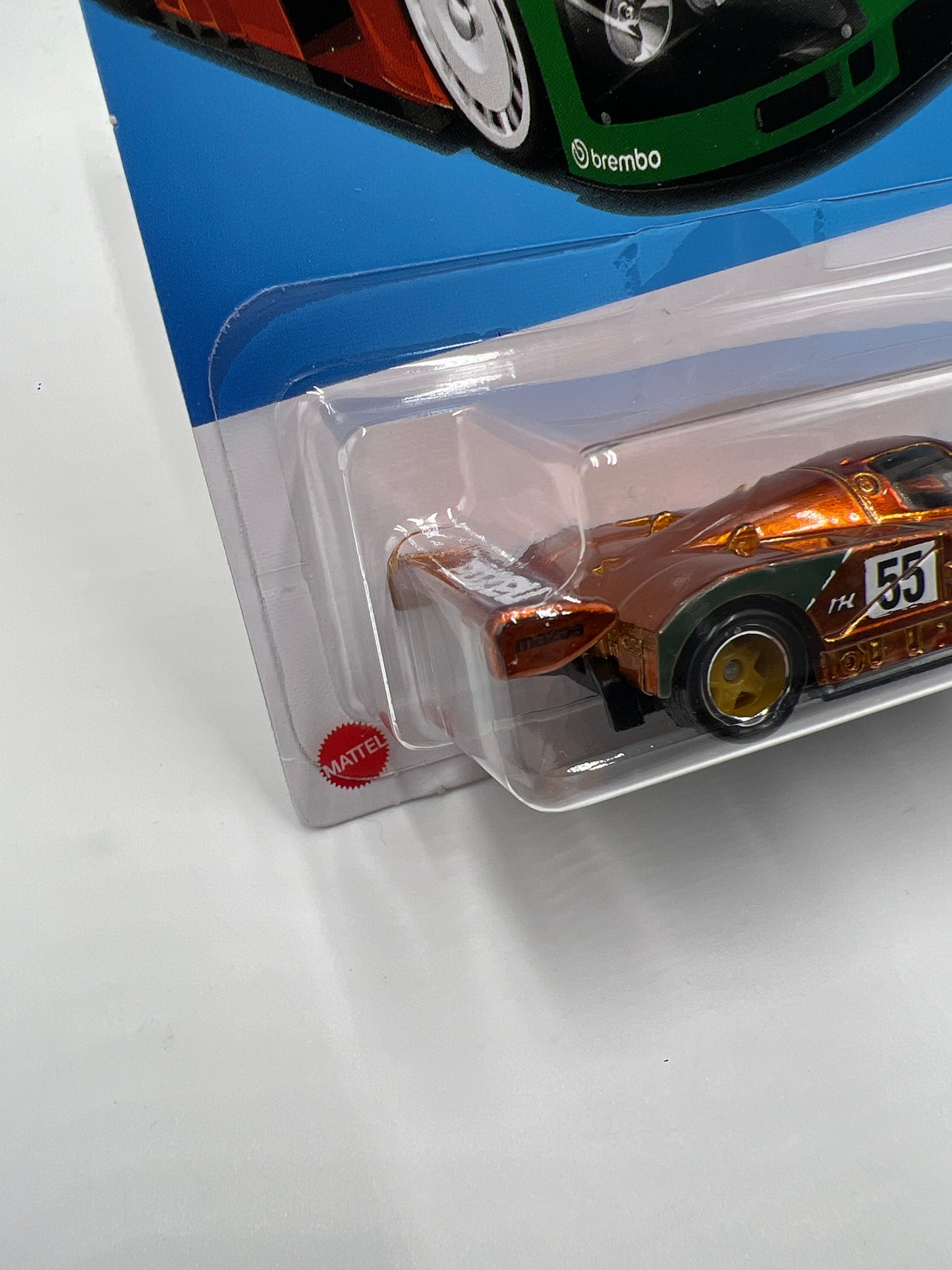 2024 Hot Wheels Super Treasure Hunt #144 Mazda 787B Orange W/Protector