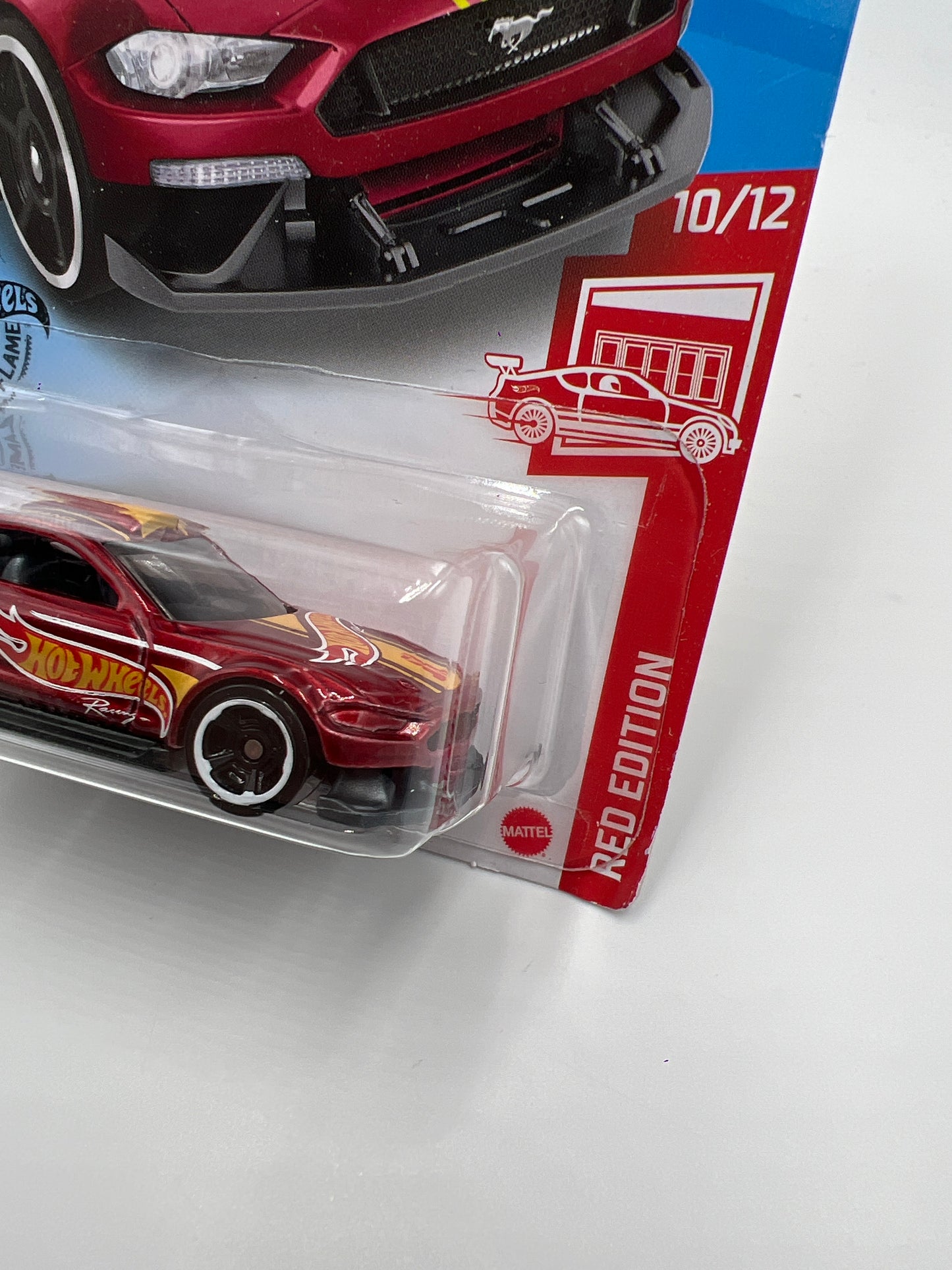 2020 Hot Wheels Target Exclusive Red Edition #222 Custom 18 Ford Mustang GT Red 146C