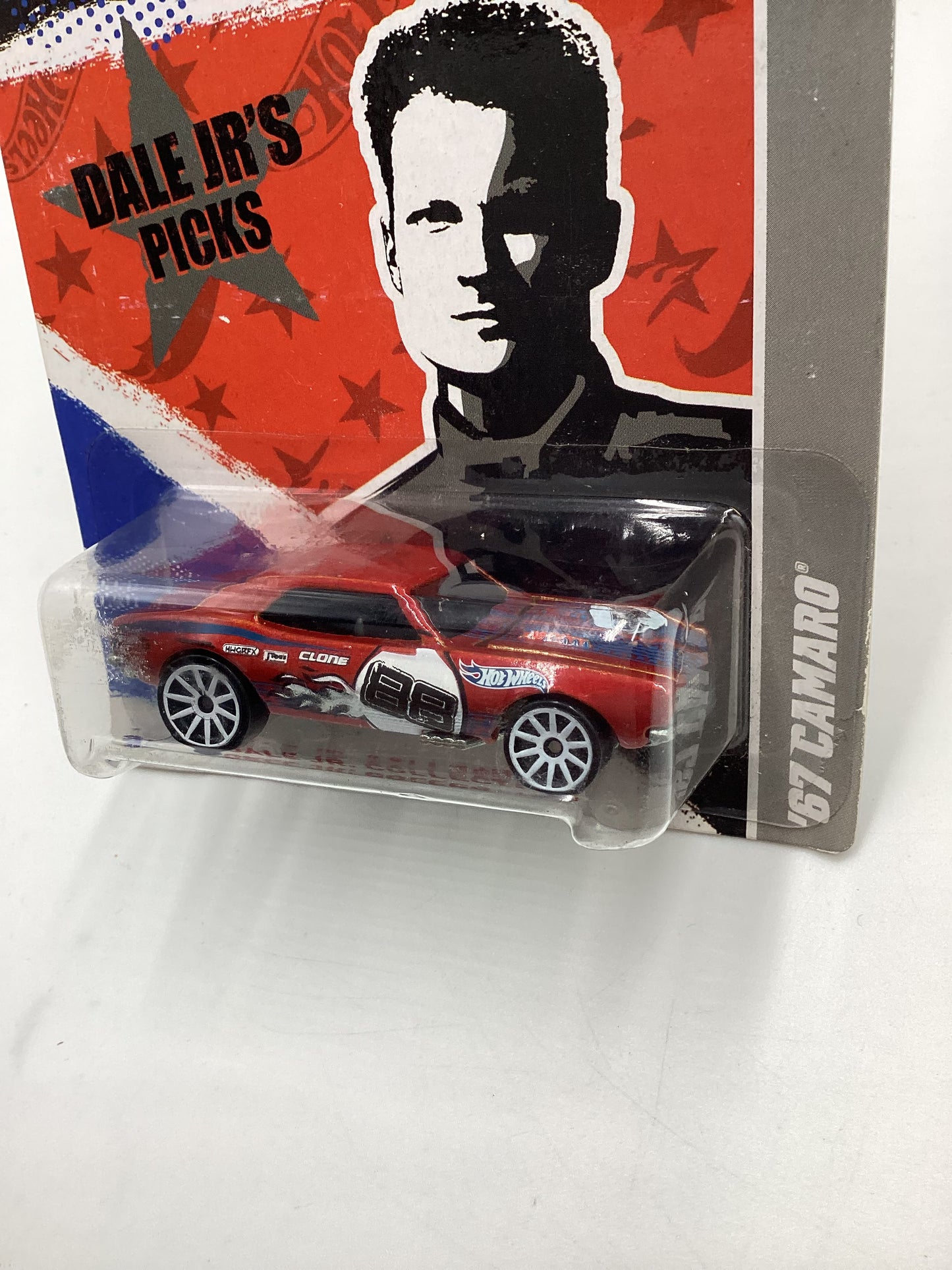 2011 Hot wheels Dale Jrs Picks #4 67 Camaro Red Opening Hood 152C
