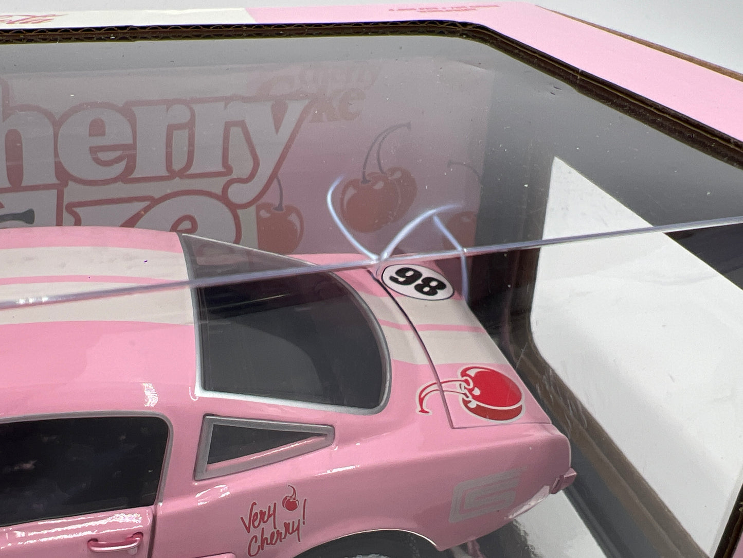 M2 Machines 1/24 Walmart CHASE Coca Cola Cherry Coke 1966 Shelby G.T.350 Pink WMTS01