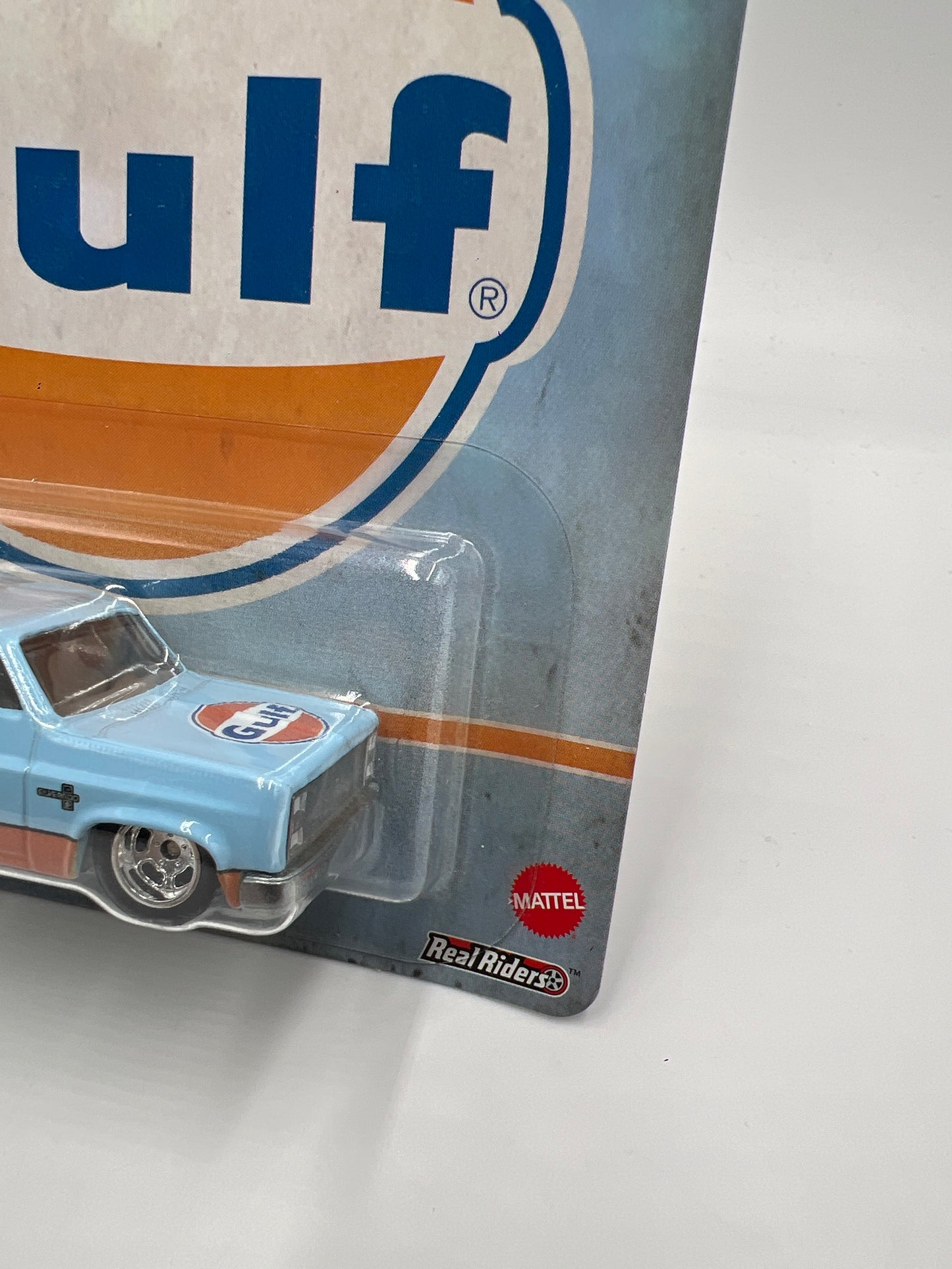 2020 Hot Wheels Car Culture Vintage Oil #2 83 Chevy Silverado Gulf Blue W/Protector