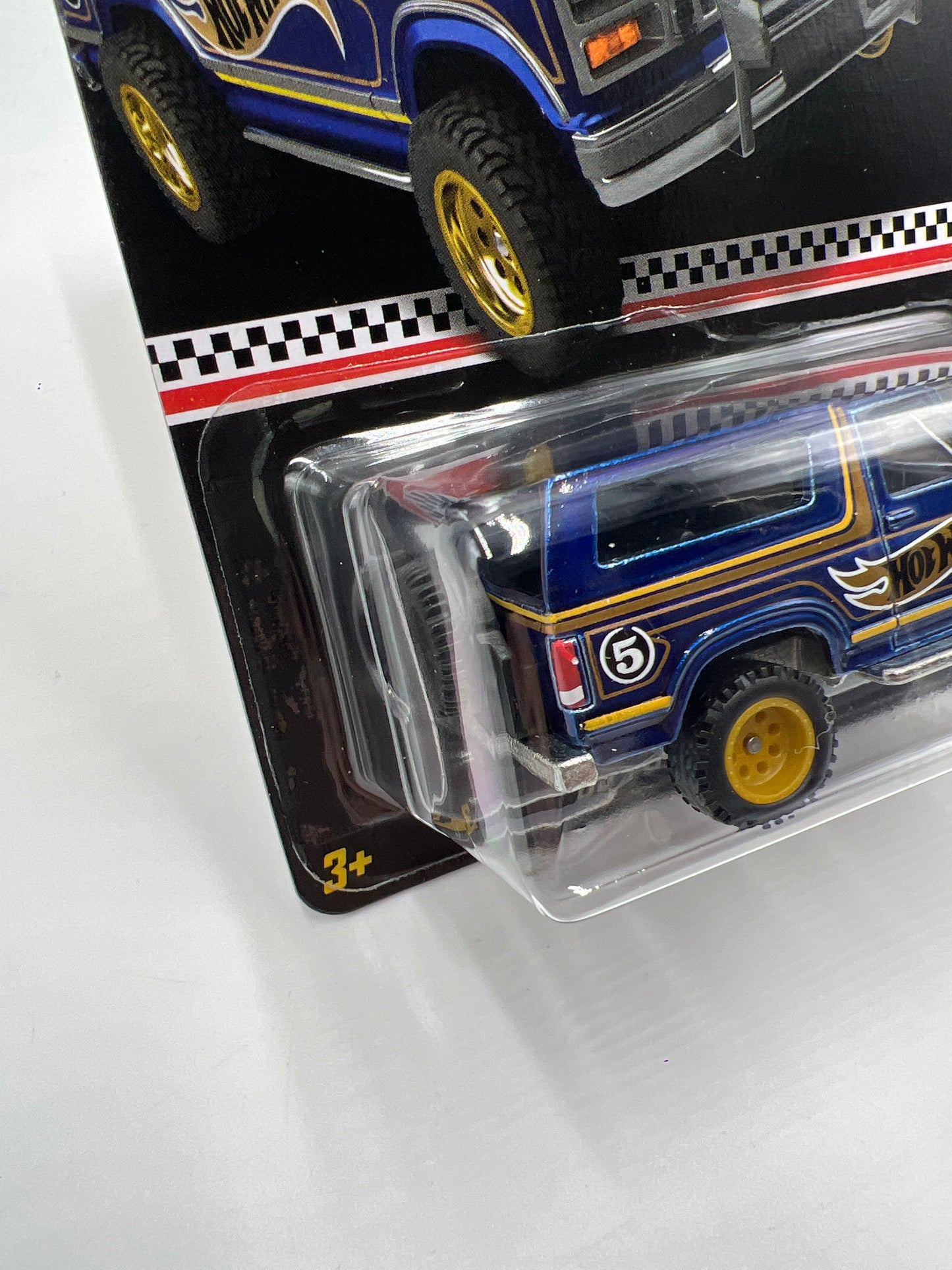 2022 Hot Wheels RLC Collector Edition Walmart Mail In #5 85 Ford Bronco Blue W/Protector