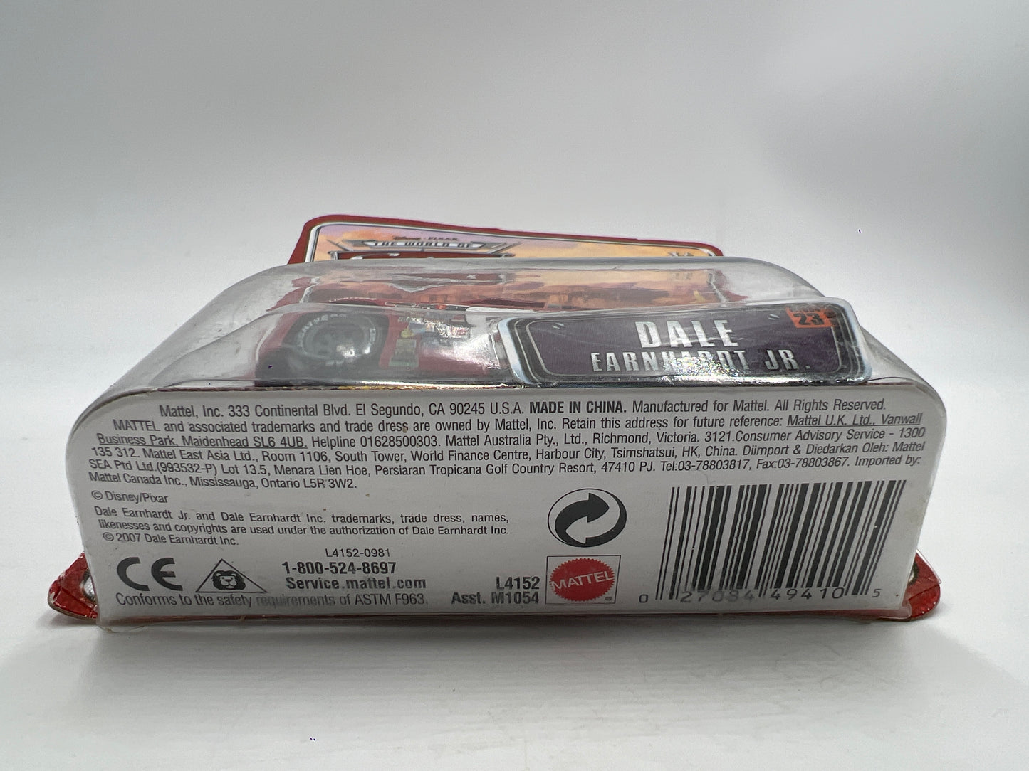 Disney Pixar The World Of Cars #23 Dale Earnhardt Jr