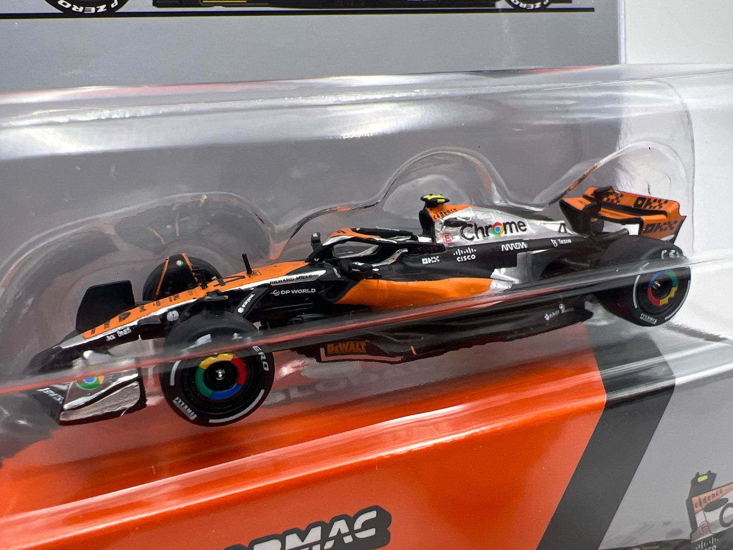 Tarmac Works x IXO Models Mijo Exclusives McLaren MCL60 Lando Norris F1 British Grand Prix 2023
