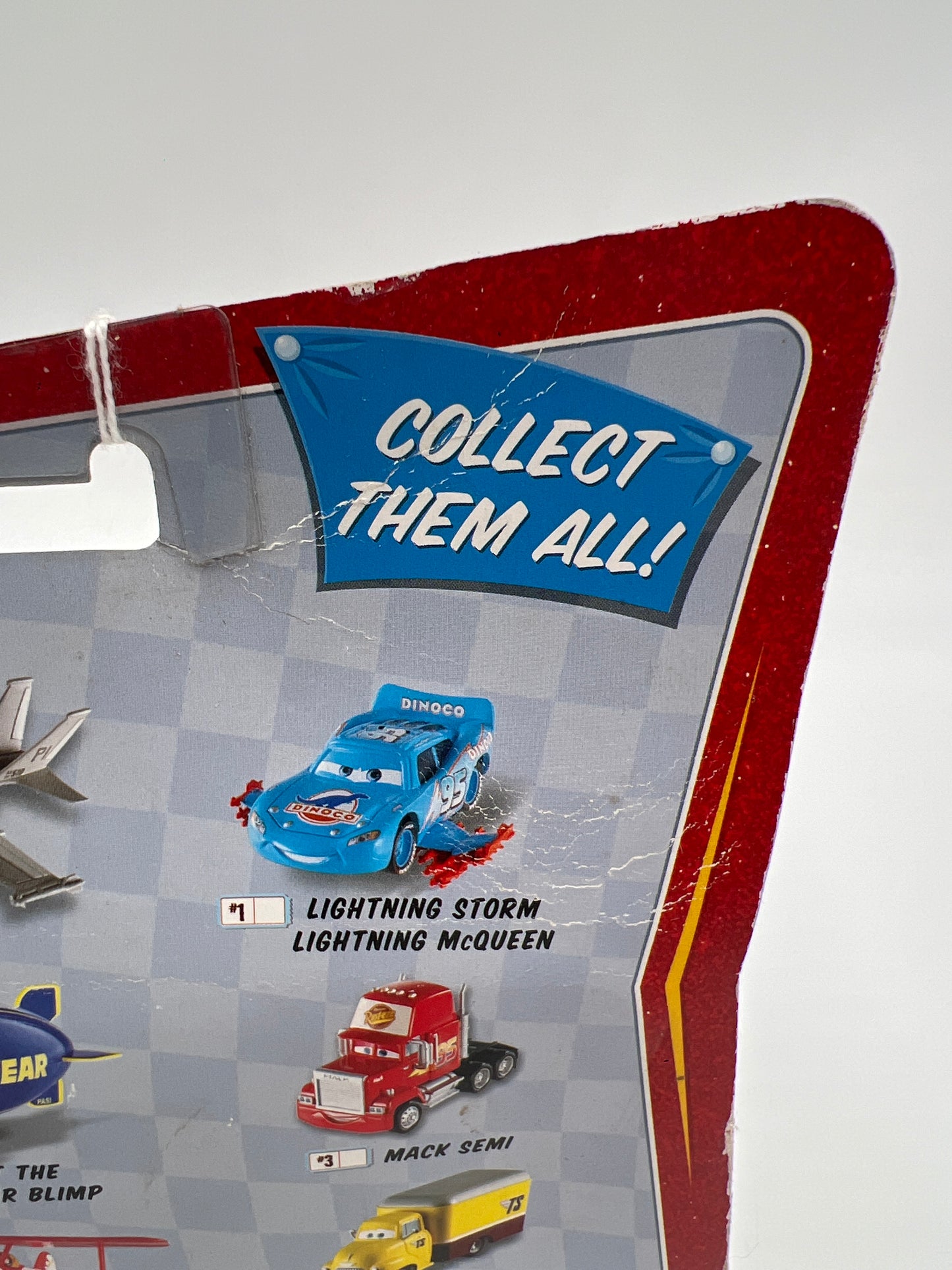 Disney Pixar The World Of Cars Race O Rama #1 Mega Size Lightning Storm Lightning McQueen