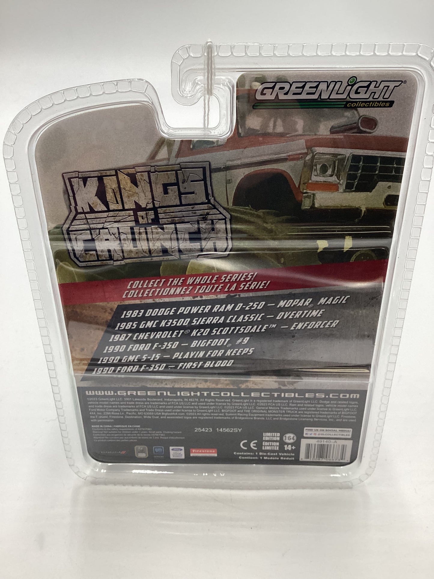 Greenlight Kings of Crunch Series 14 1983 Dodge Power Ram D-250 Mopar Magic Chase