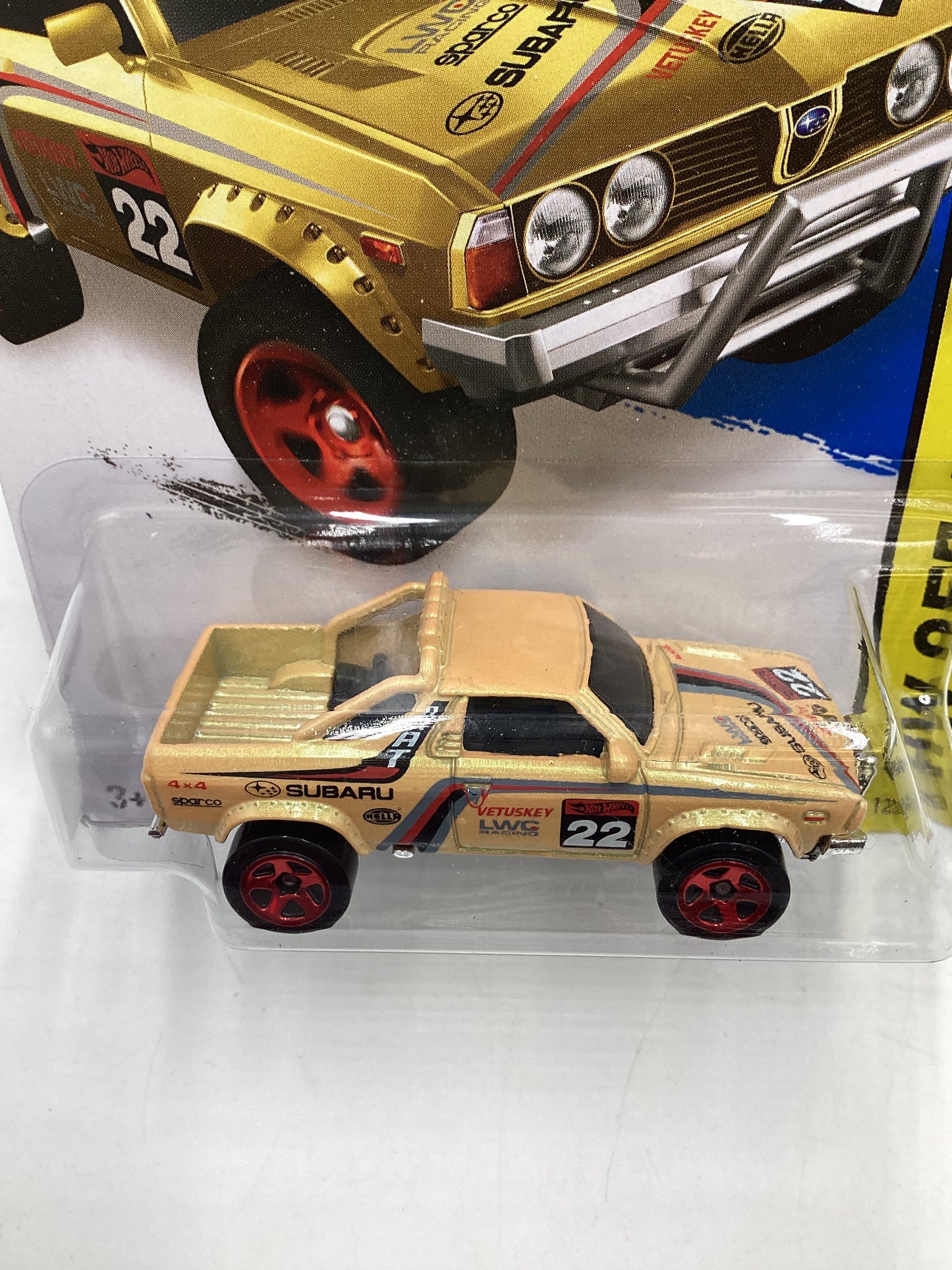 2015 Hot Wheels Kmart Exclusive #123 Subaru Brat 235B