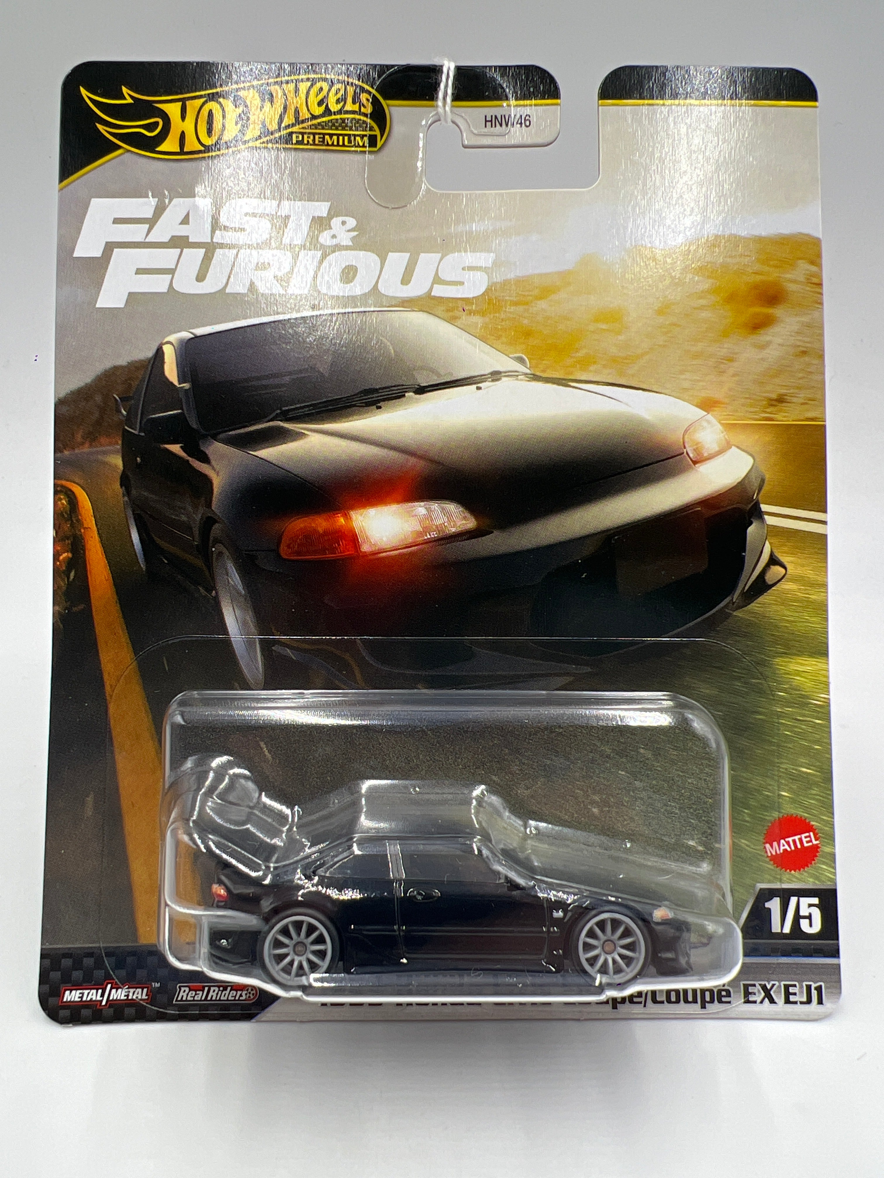 2025 Hot Wheels Premium Fast & Furious #1 1993 Honda Civic Coupe