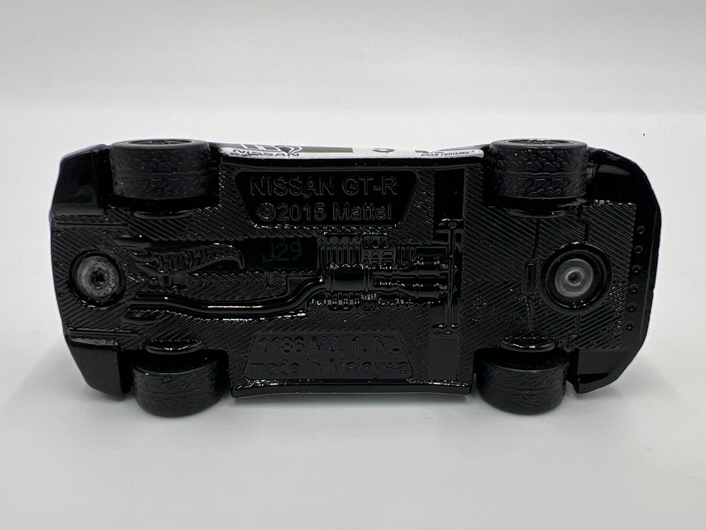 Hot Wheels 1/64 Premium Gran Turismo Nissan GT-R R35 Black Loose