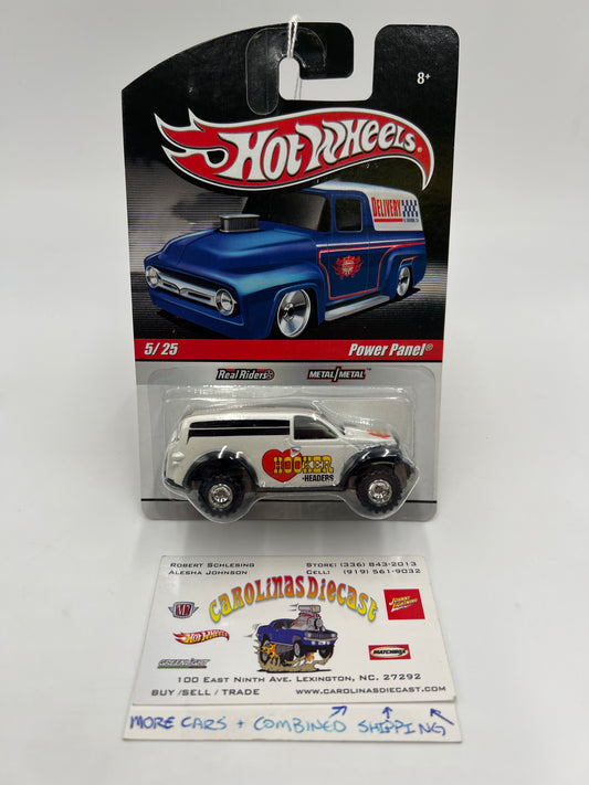 Hot Wheels Slick Rides #5 Power Panel Hooker Headers White 242H