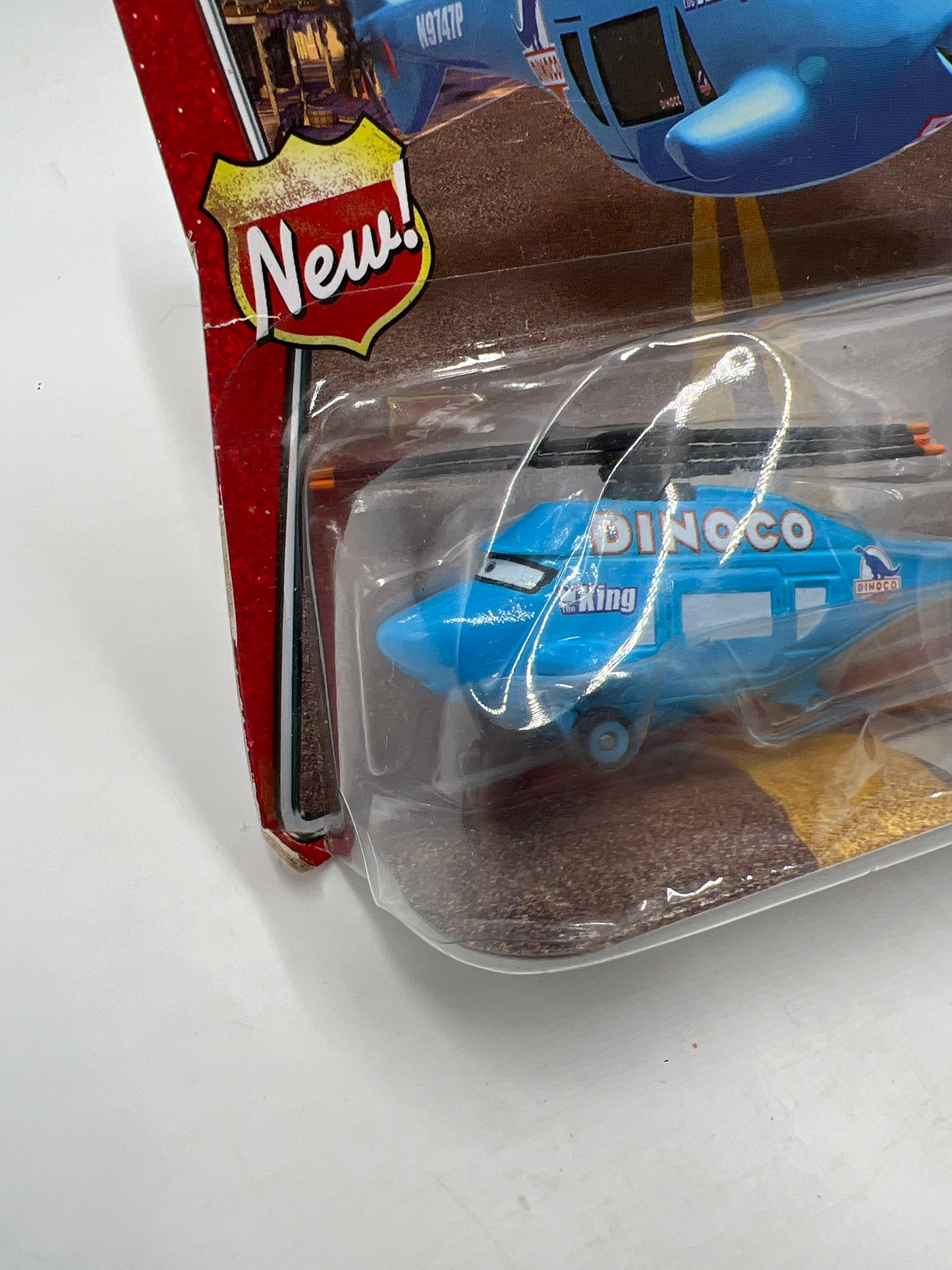 Disney Pixar The World Of Cars #27 Dinoco Helicopter 3