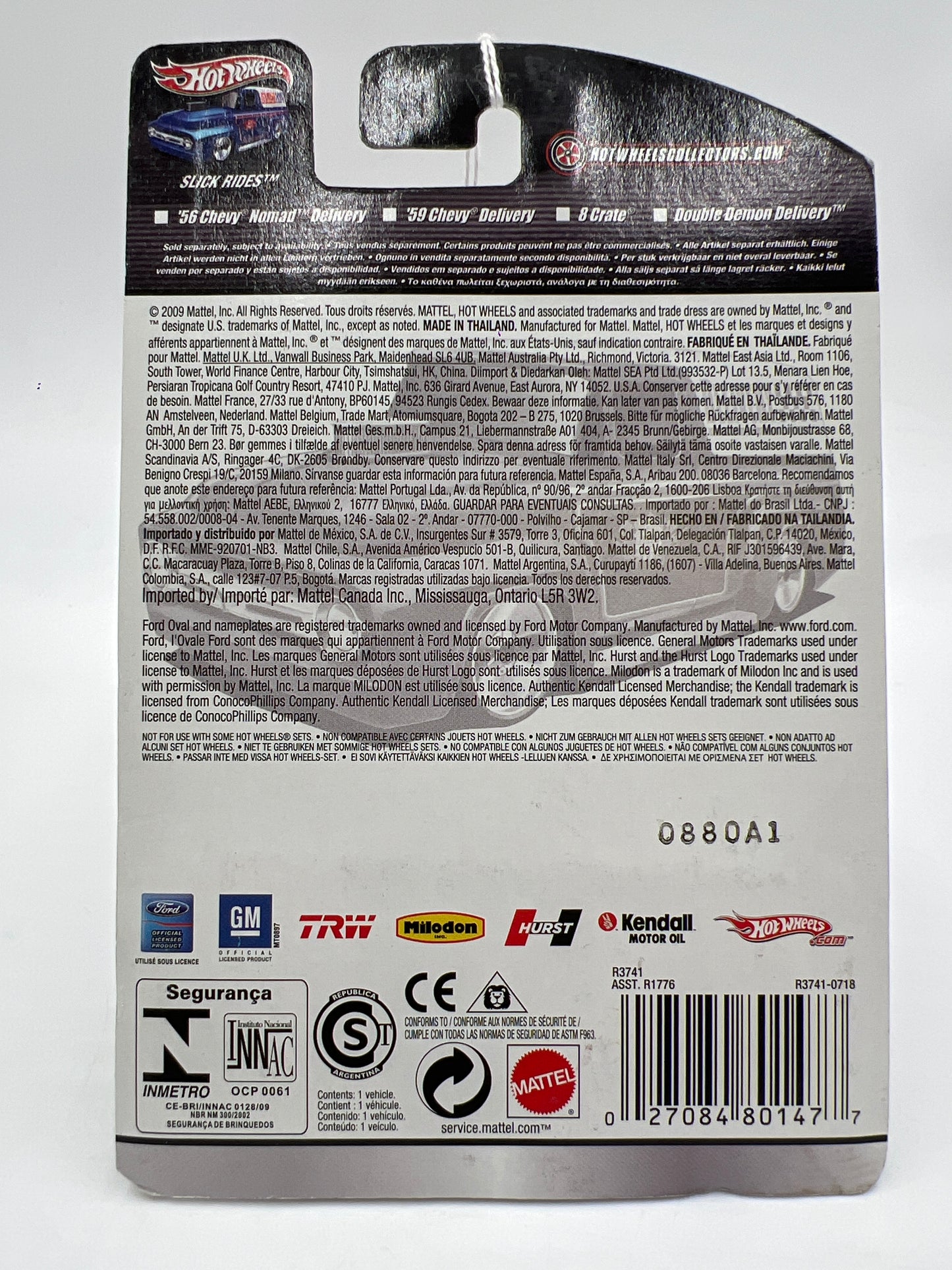 Hot Wheels Premium Delivery Series #27 56 Chevy Nomad Delivery Miloden