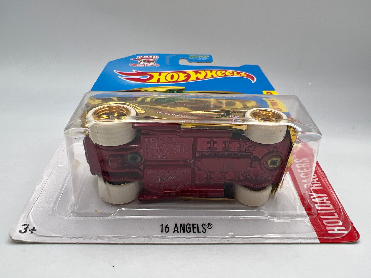 2017 Hot Wheels Super Treasure Hunt 16 Angels Gold W/Protector