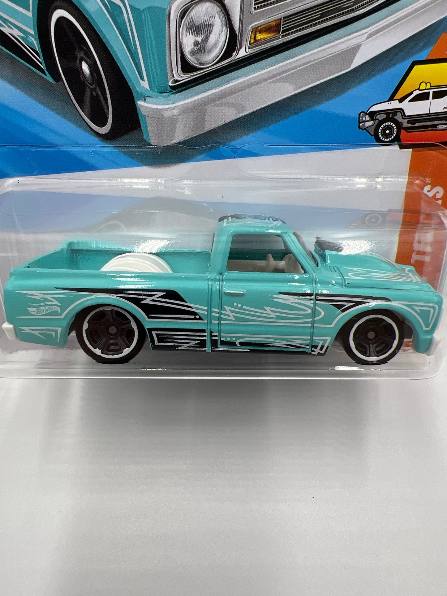 2025 Hot Wheels B Case #21 67 Chevy C10 Light Blue