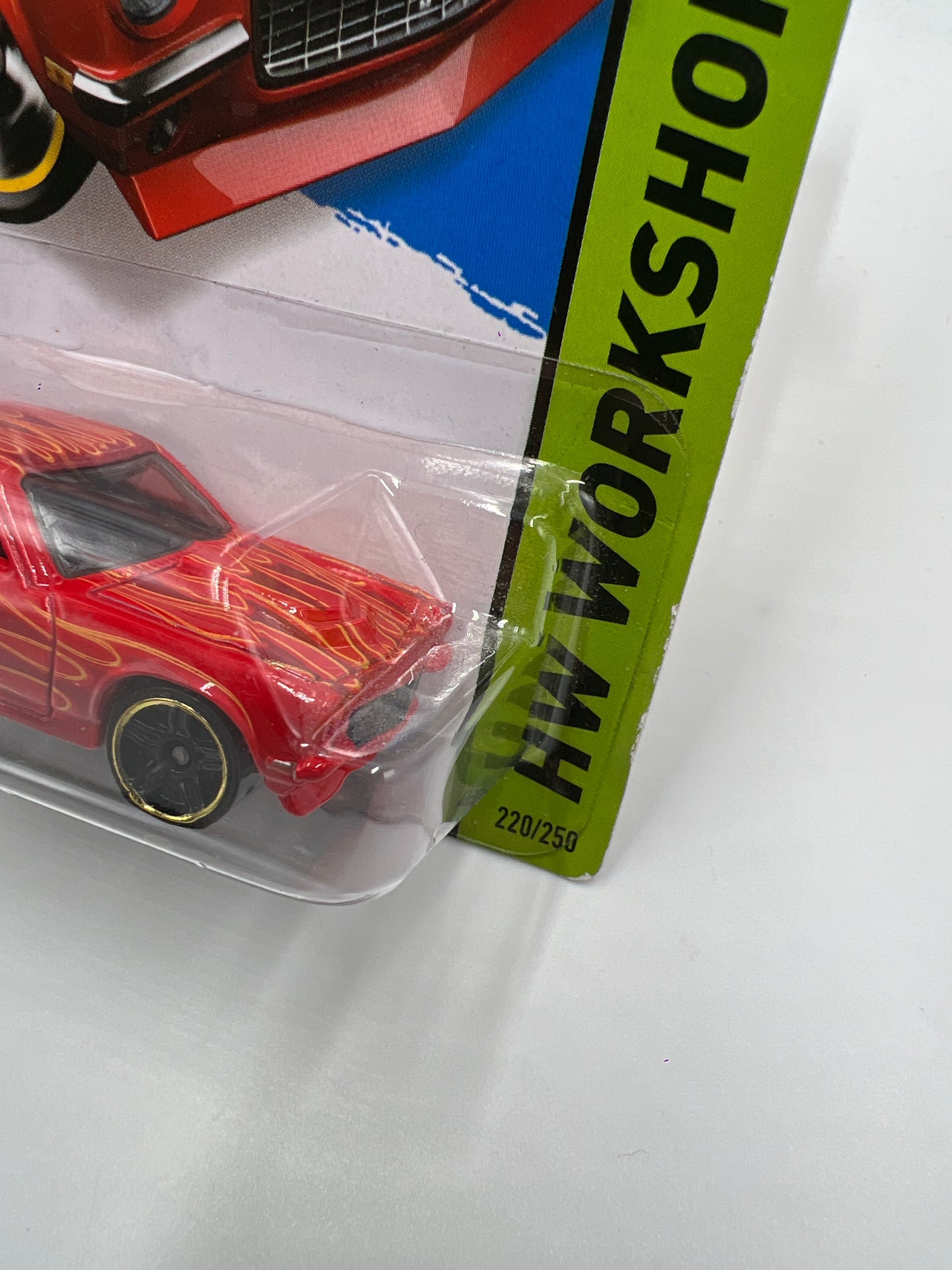 2014 Hot Wheels Workshop #220 Custom V8 Vega Red 10B