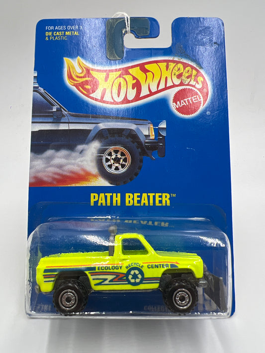 1991 Hot Wheels Collector #198 Path Beater Neon 240D