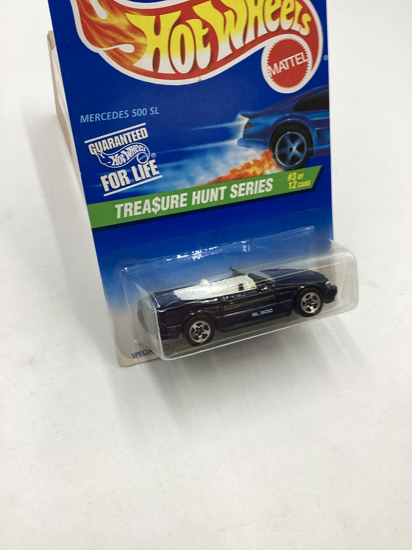 1997 Hot Wheels Treasure Hunt 3/12 Mercedes 500 SL #580 273C