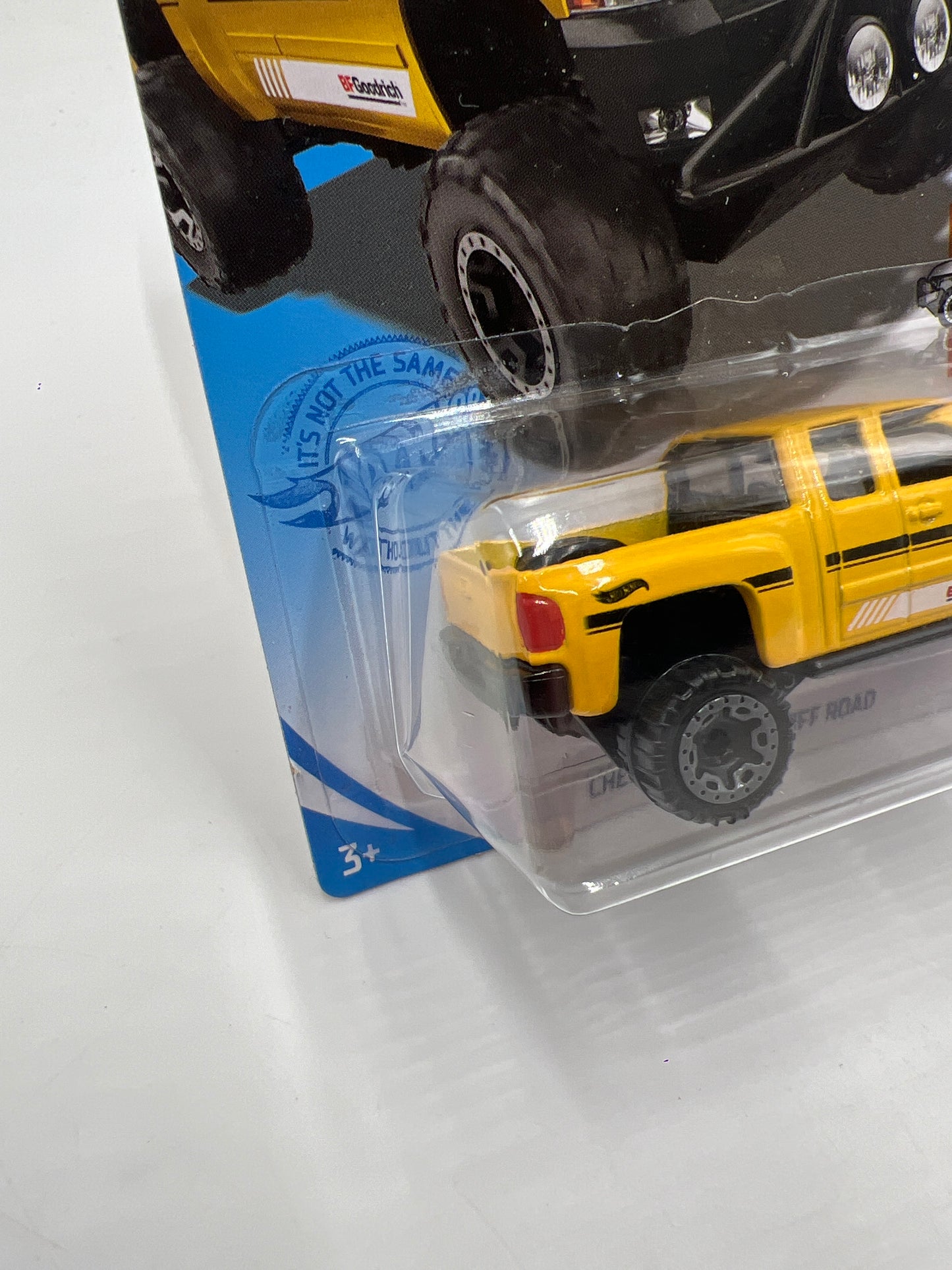 2021 Hot Wheels HW Hot Trucks #185 Chevy Silverado Off Road Yellow 14B