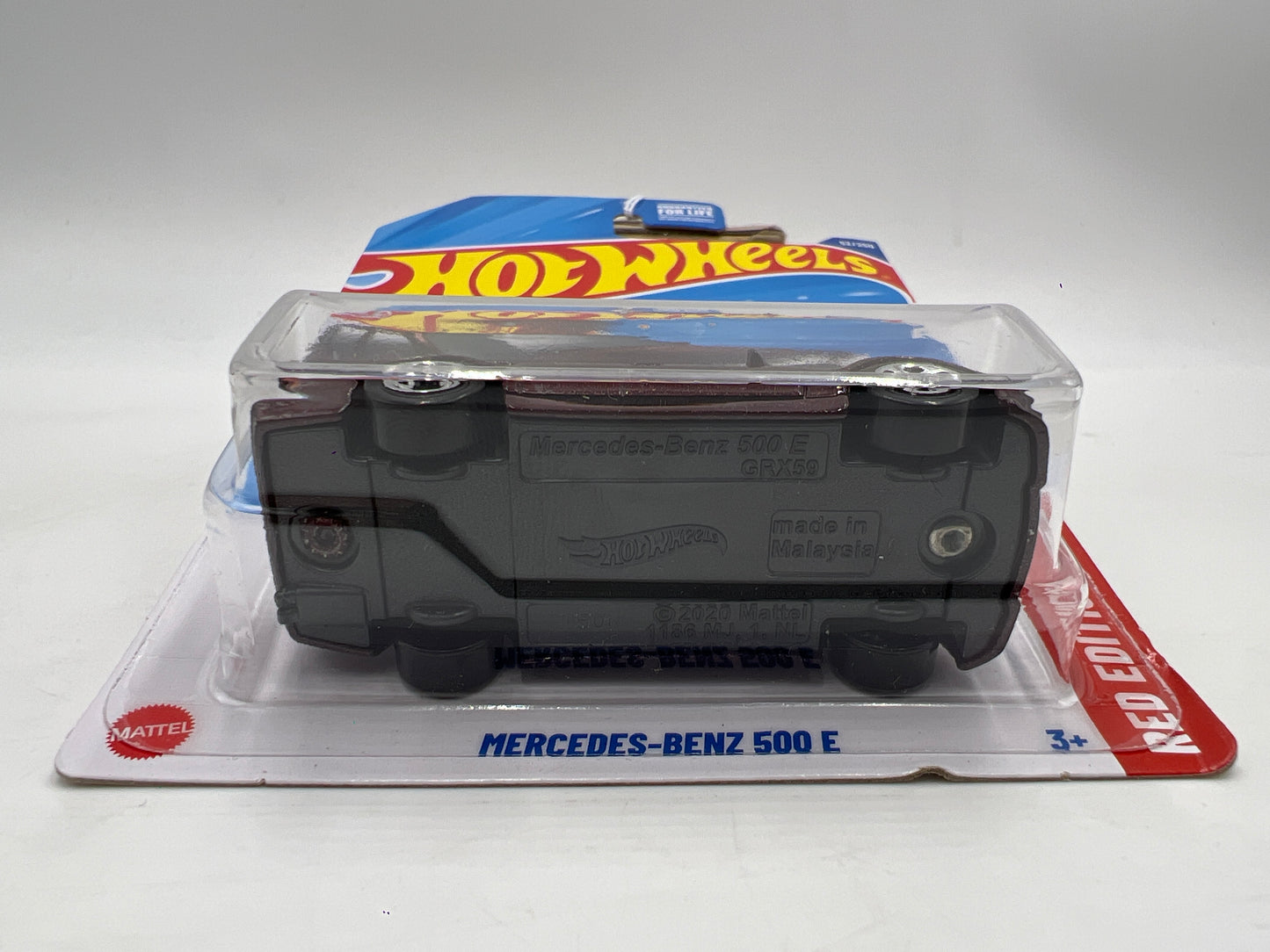 2025 Hot Wheels F Case Target Red Edition #52 Mercedes-Benz 500 E Burgundy 149D